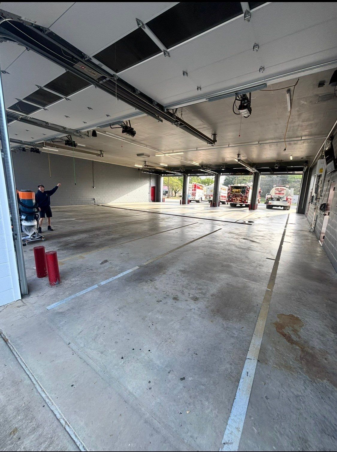 Endurance Emergency Bay Floor System for West Stanly FD by Endure Concrete Coatings