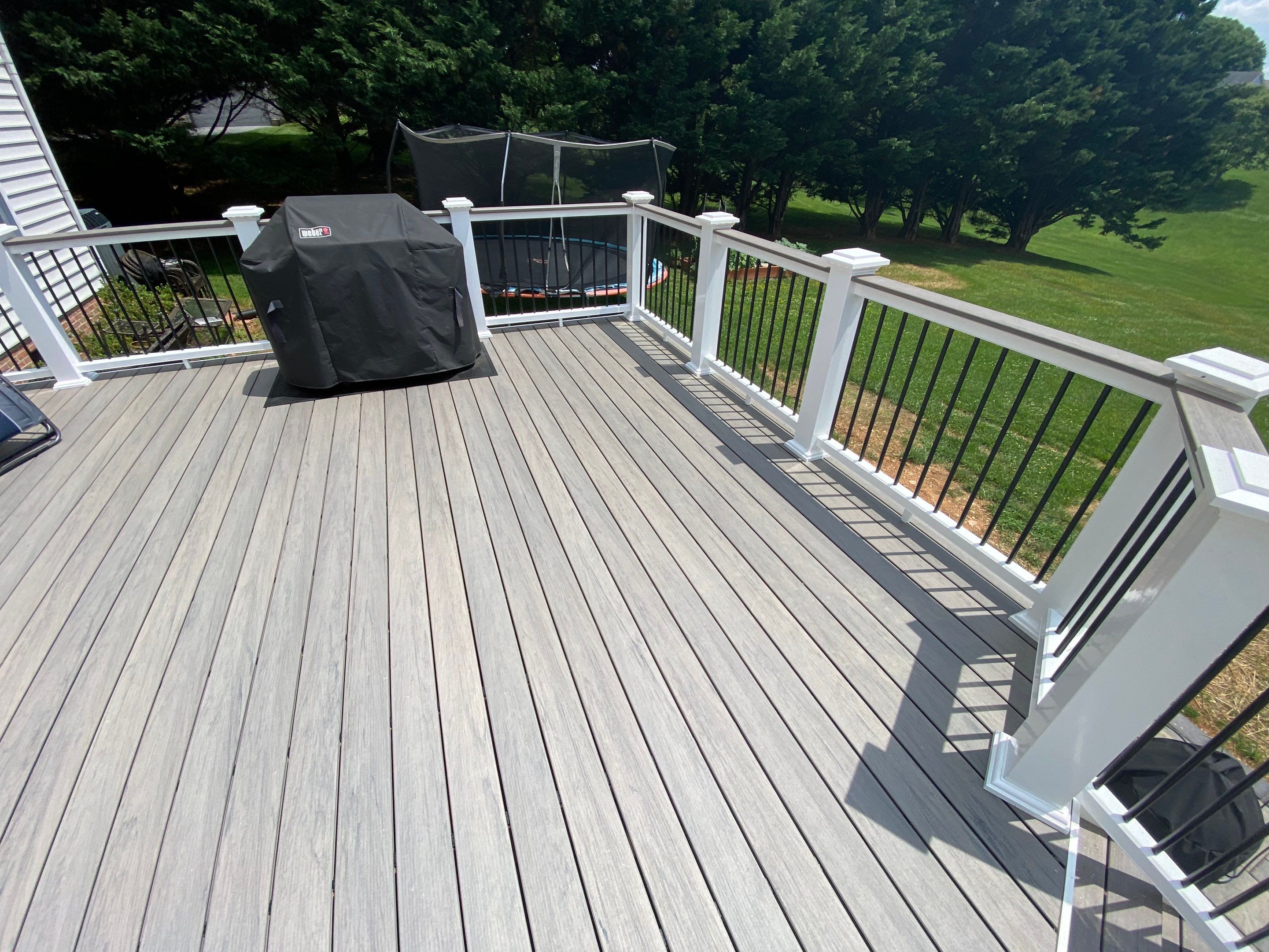 Backyard Transformation using Techo-Bloc Pavers by The Smet Companies, LLC