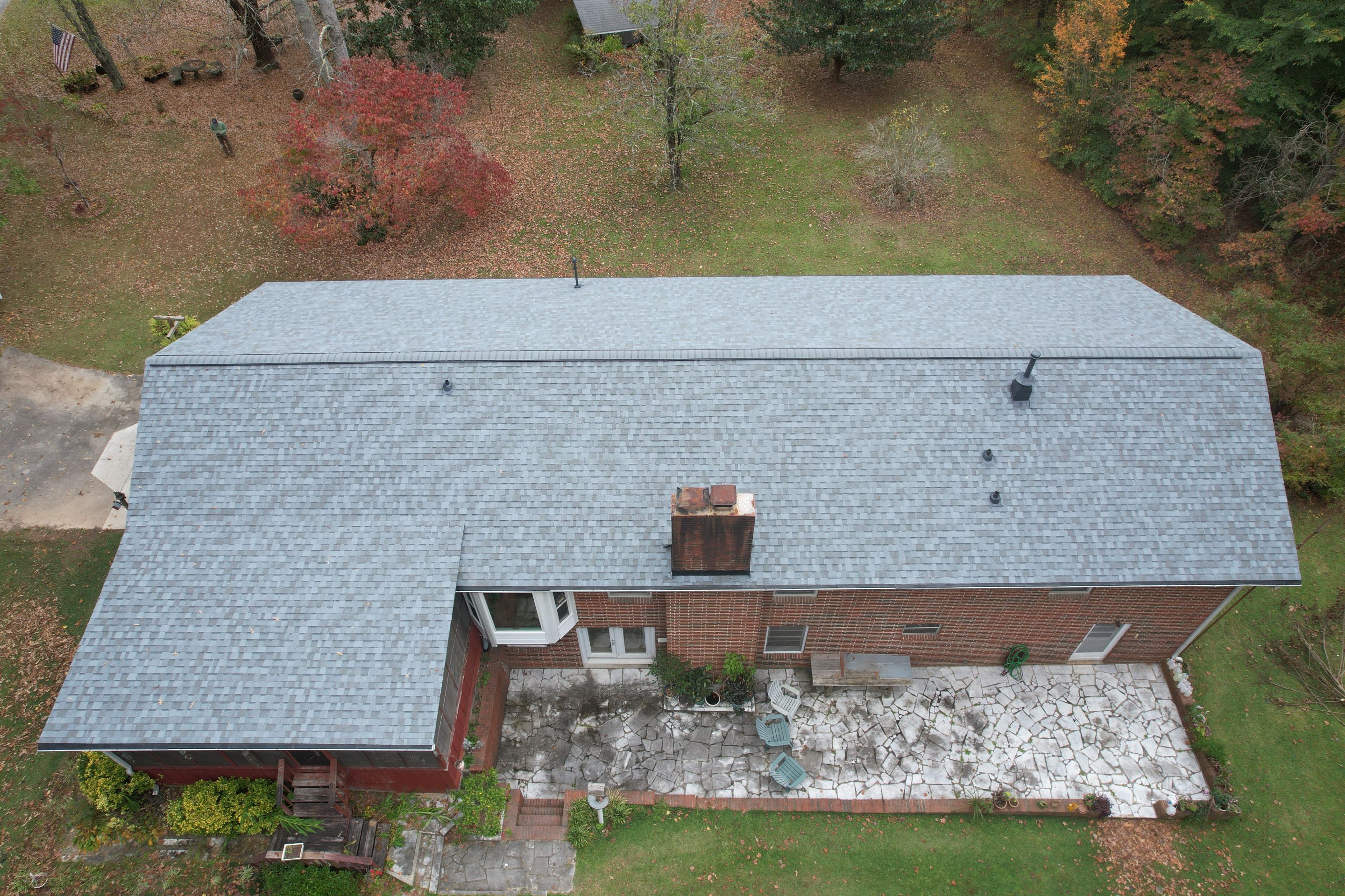 Residential Roof Replacement using Owens Corning Quary Gray by Inspector Roofing and Restoration
