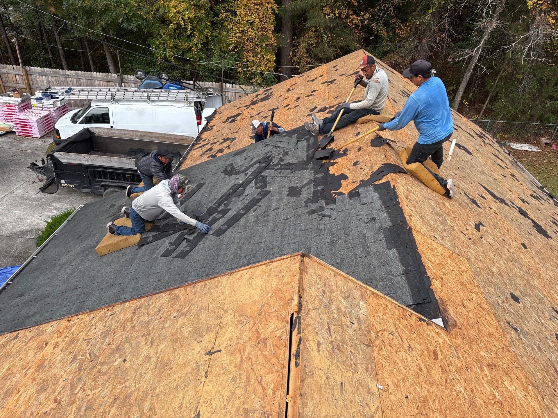 Residential Roofing Installation with Repairs  by Karcher Roofing & Construction