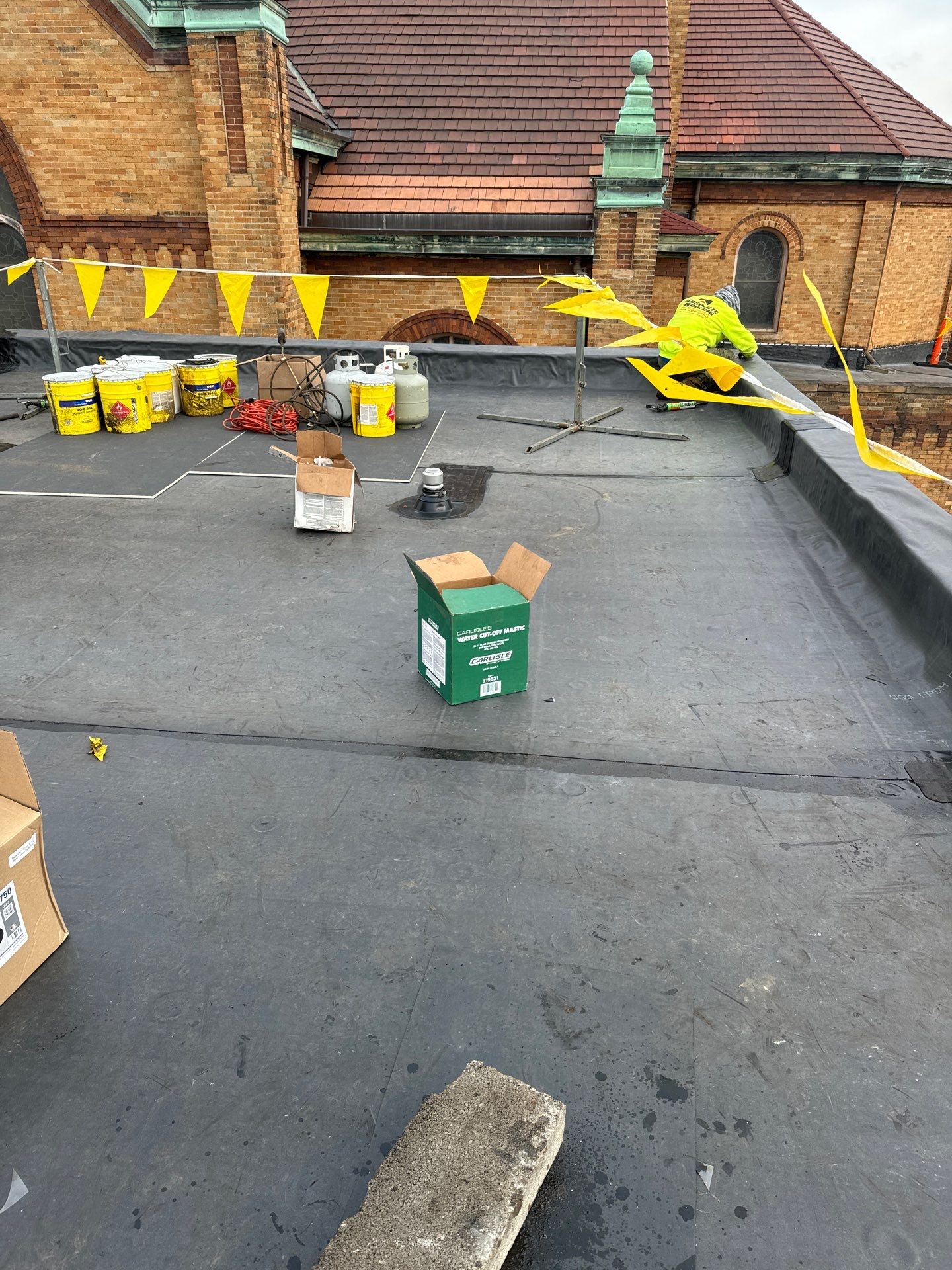 Asbestos Abatement using CertainTeed Grand Manor by Absolute Roofing and Construction