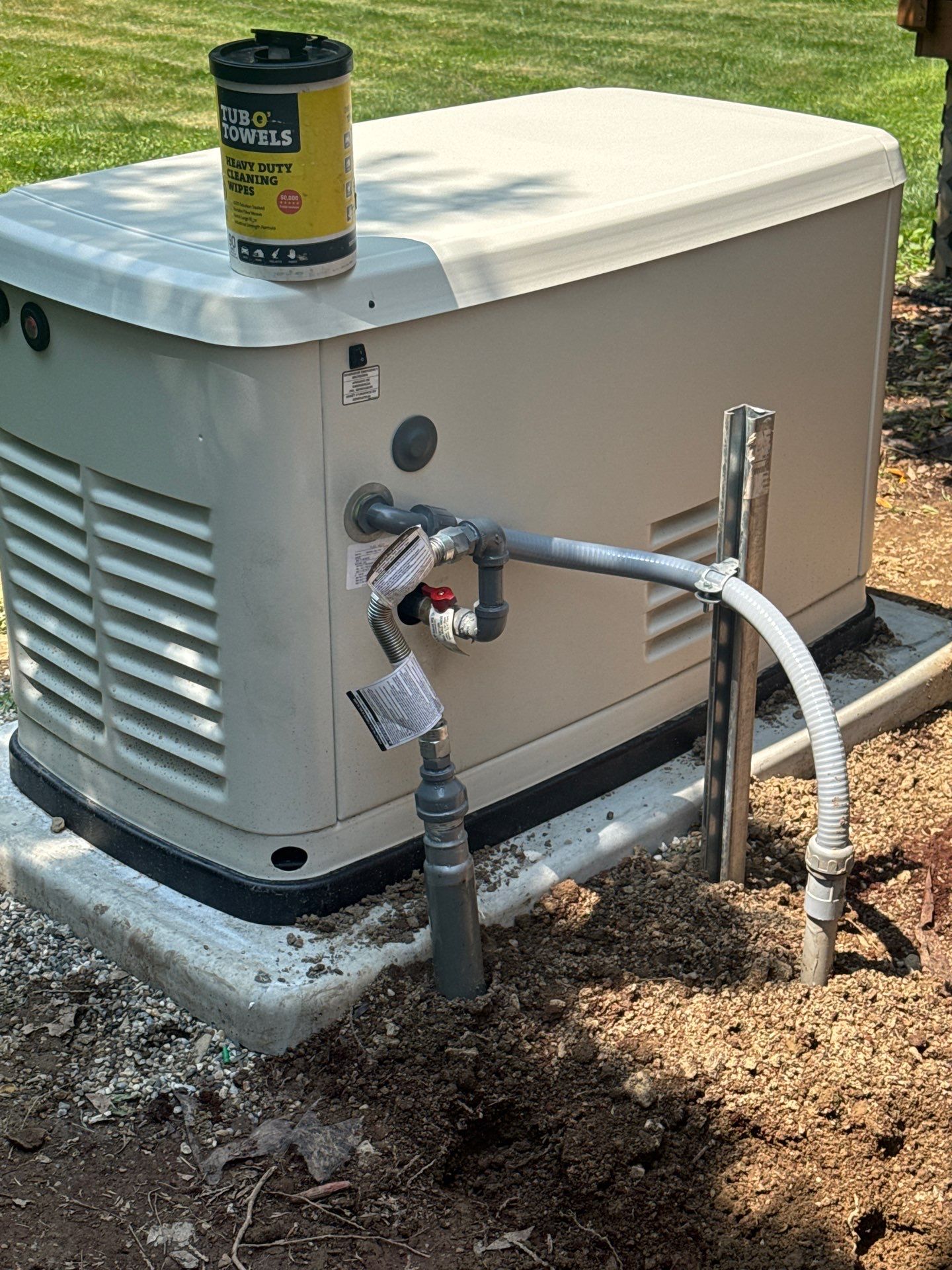 Standby Generator Install for Whole Home Protection by ZAM Electric