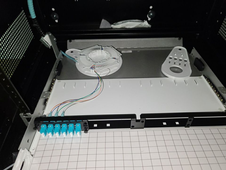 Structure Cable Installation using Cat 6 Cabling & Fiber  by Firmament Solutions