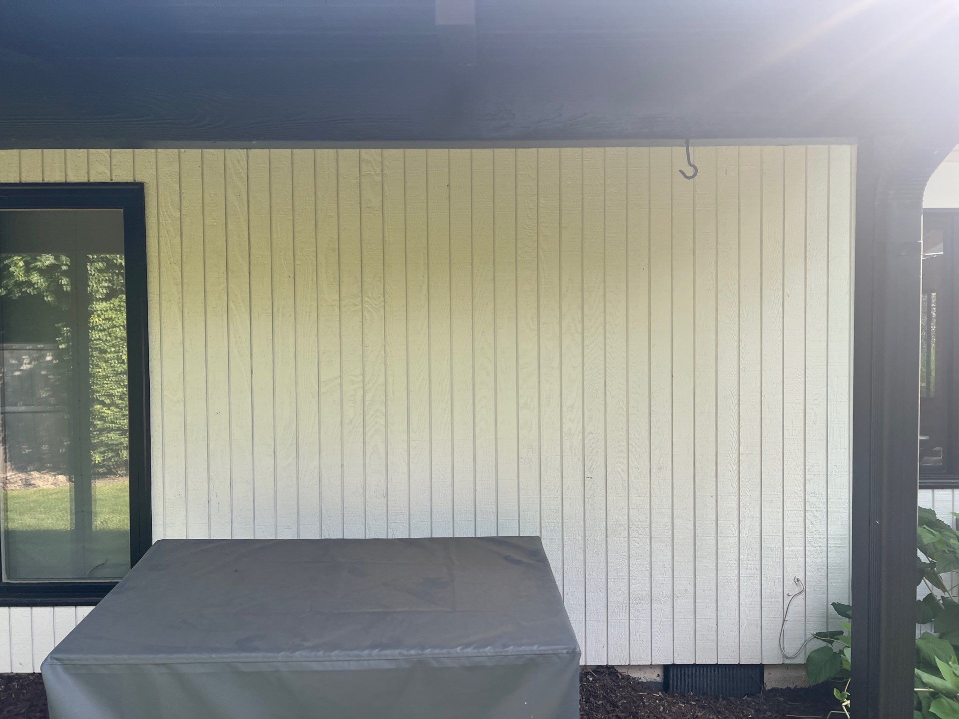 Complete Exterior House, Bluestone & Garage Floor Cleaning by Northern Power Washing LLC.
