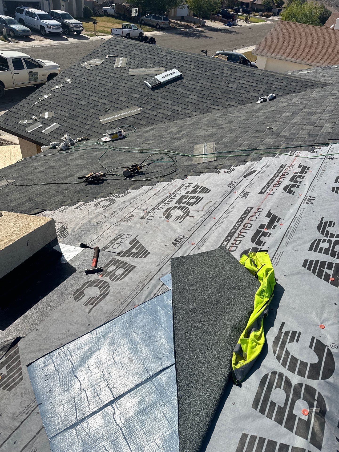Charcoal Shingles by Reimagine Roofing