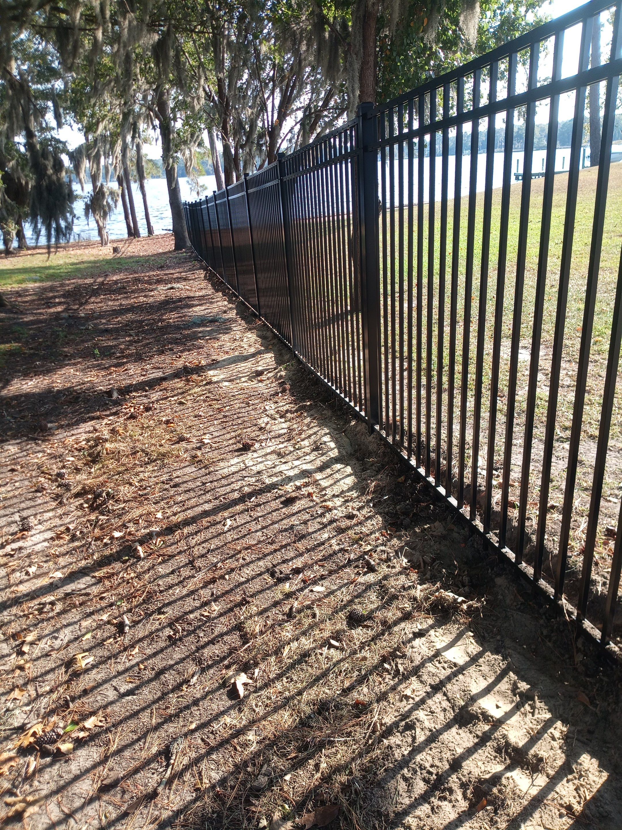 Sterling Aluminum Project in Chocowinity by Superior Fence and Rail