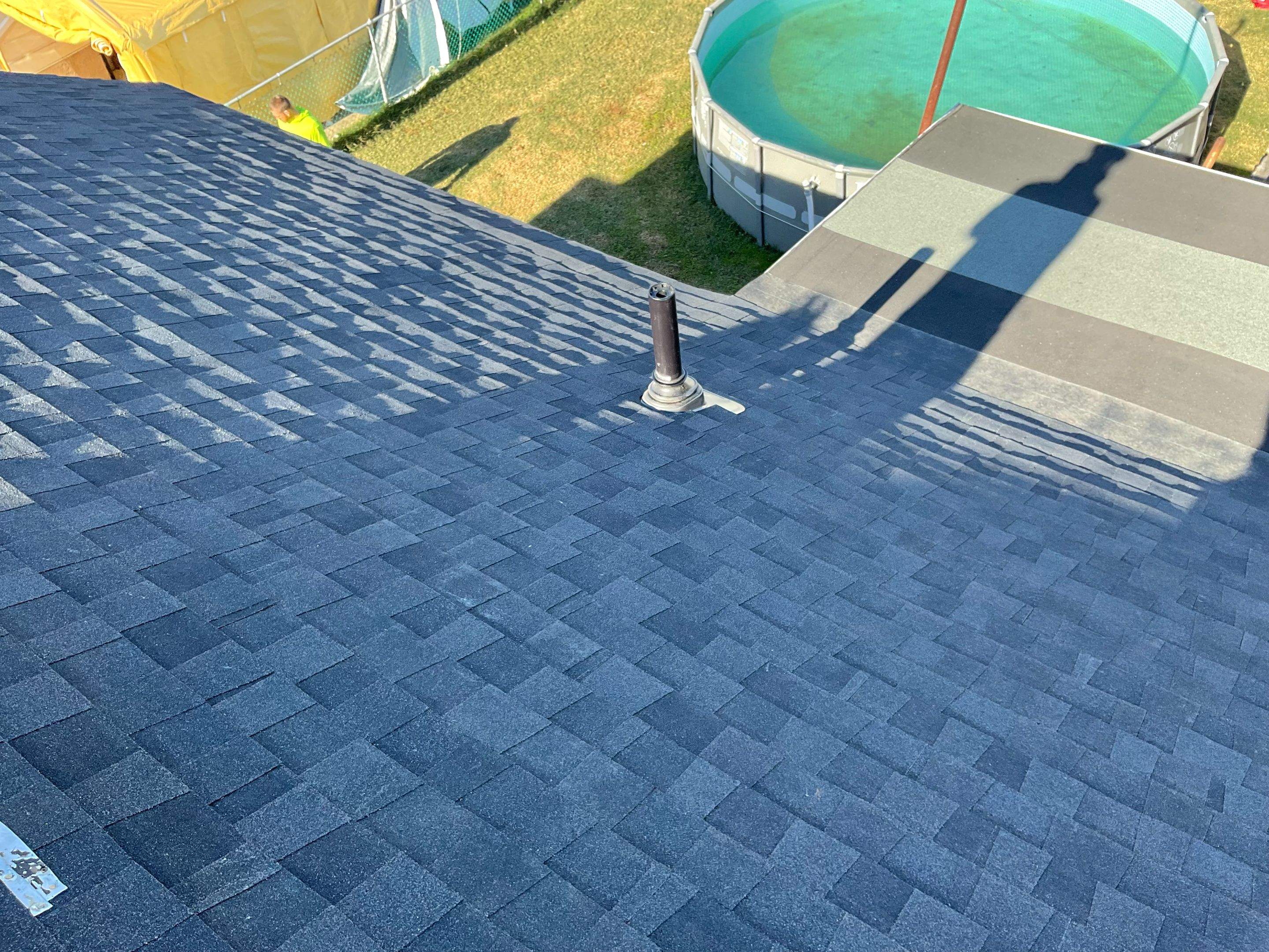 Residential Roofing Installation using XT-25 Shingles by Alpha Design Services