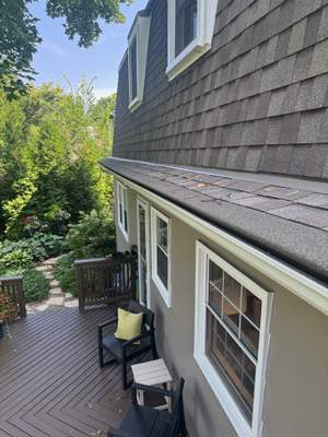 Turtle Shell gutter protection installation in Naperville, IL 60565, photograph 9