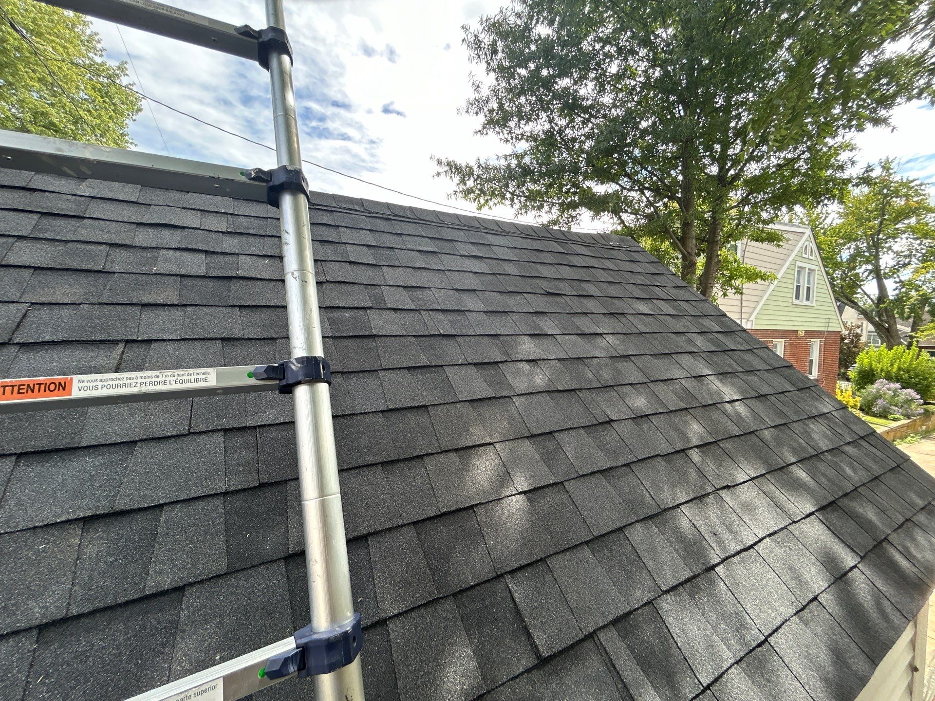 Arlington: Roof Replacement with CertainTeed Landmark Pro Designer Shingles in Max Def Moire Black by RM Banning, Inc.