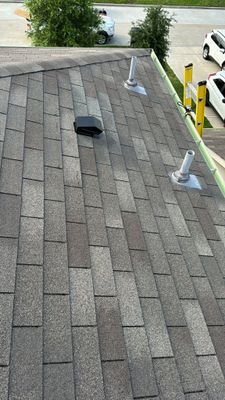 Hail Damage using Owen's Corning Duration (Lifetime) Shingles