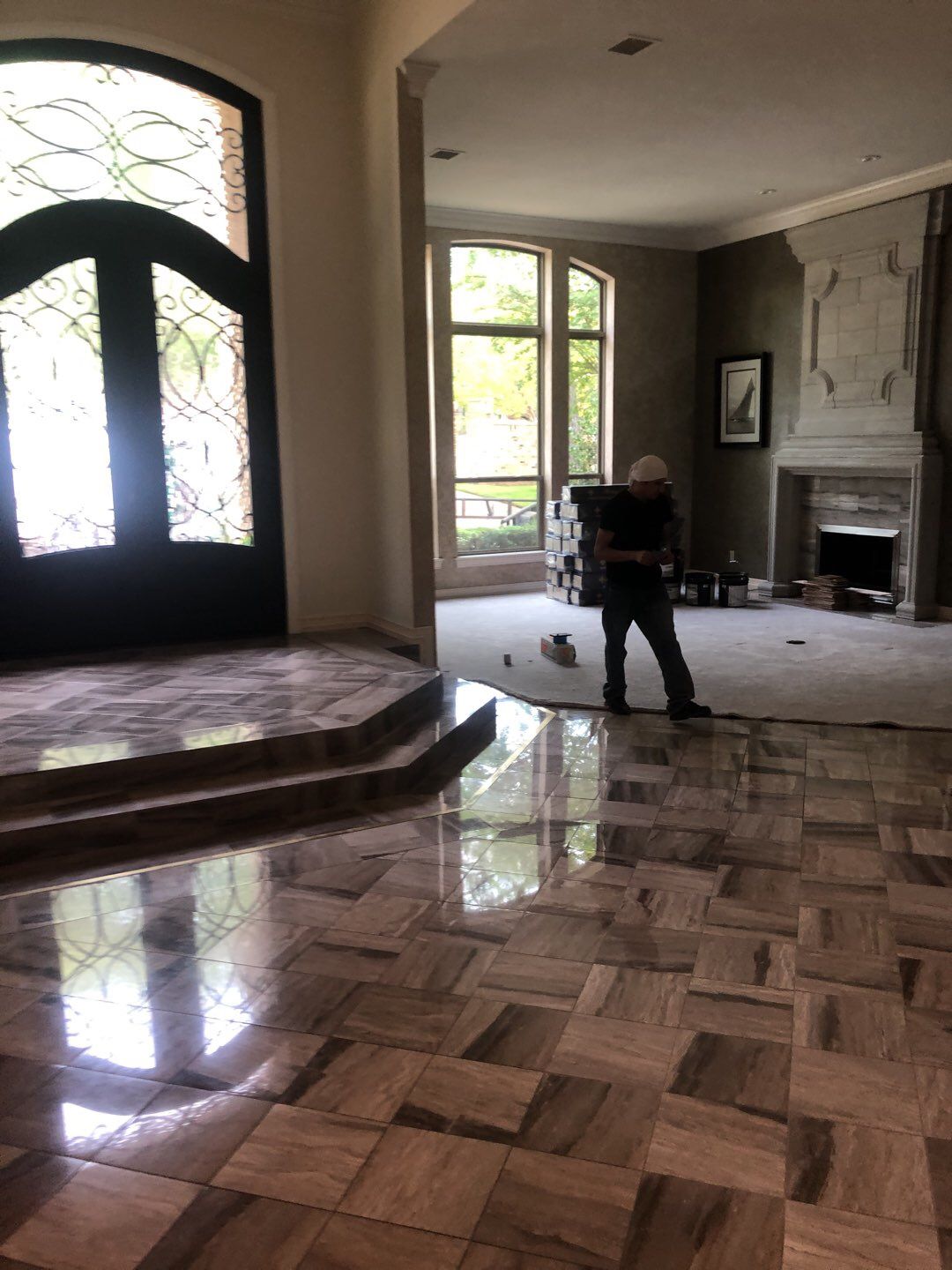 Designer Residential Roof with Zip System by Springtree Restoration