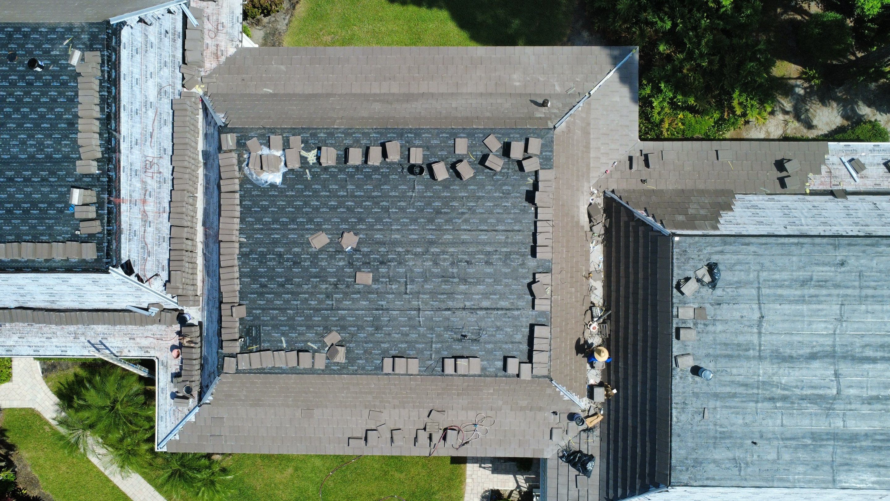 Residential Roofing Installation using Crown by BLUES BROTHERS ROOFING