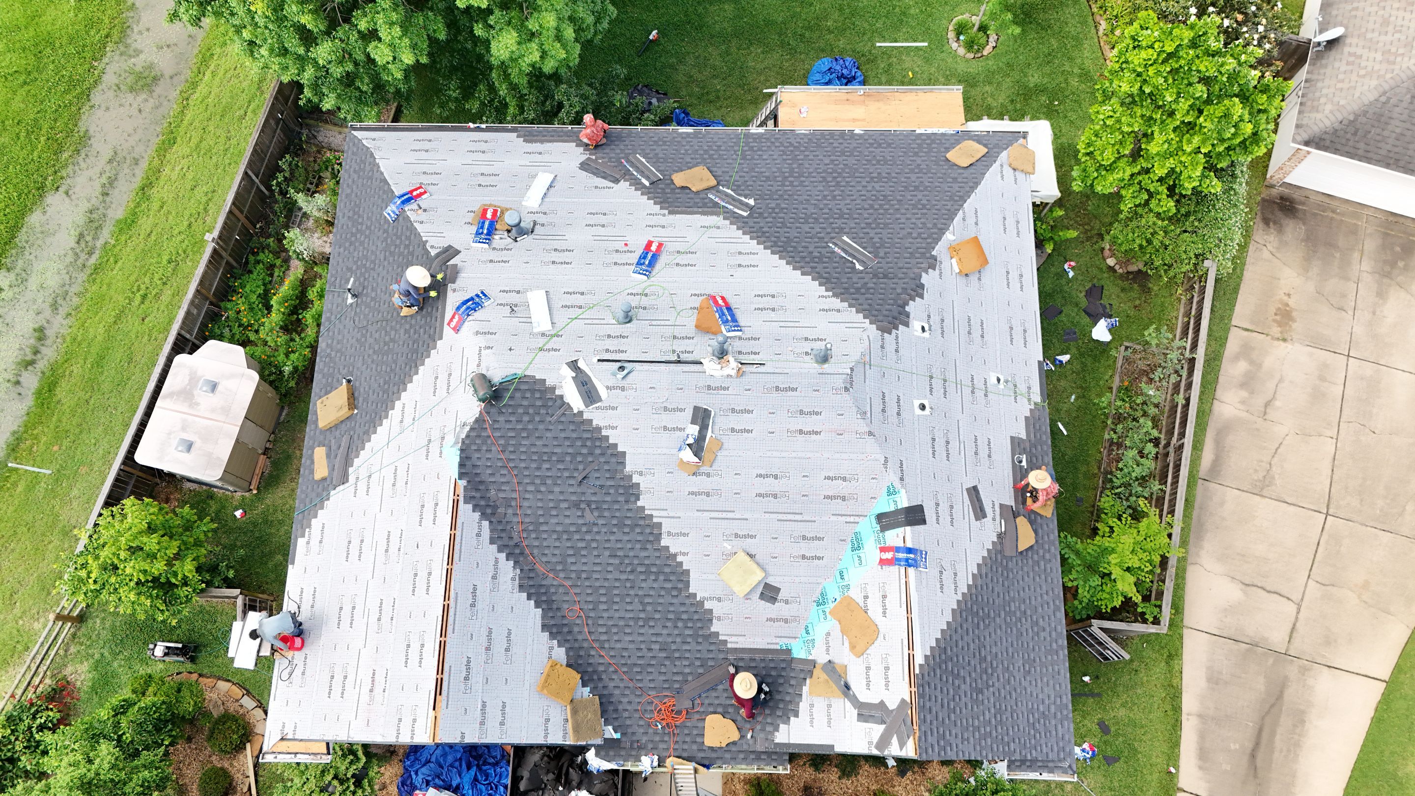 Project in Spring, Texas by Roof Top Innovations