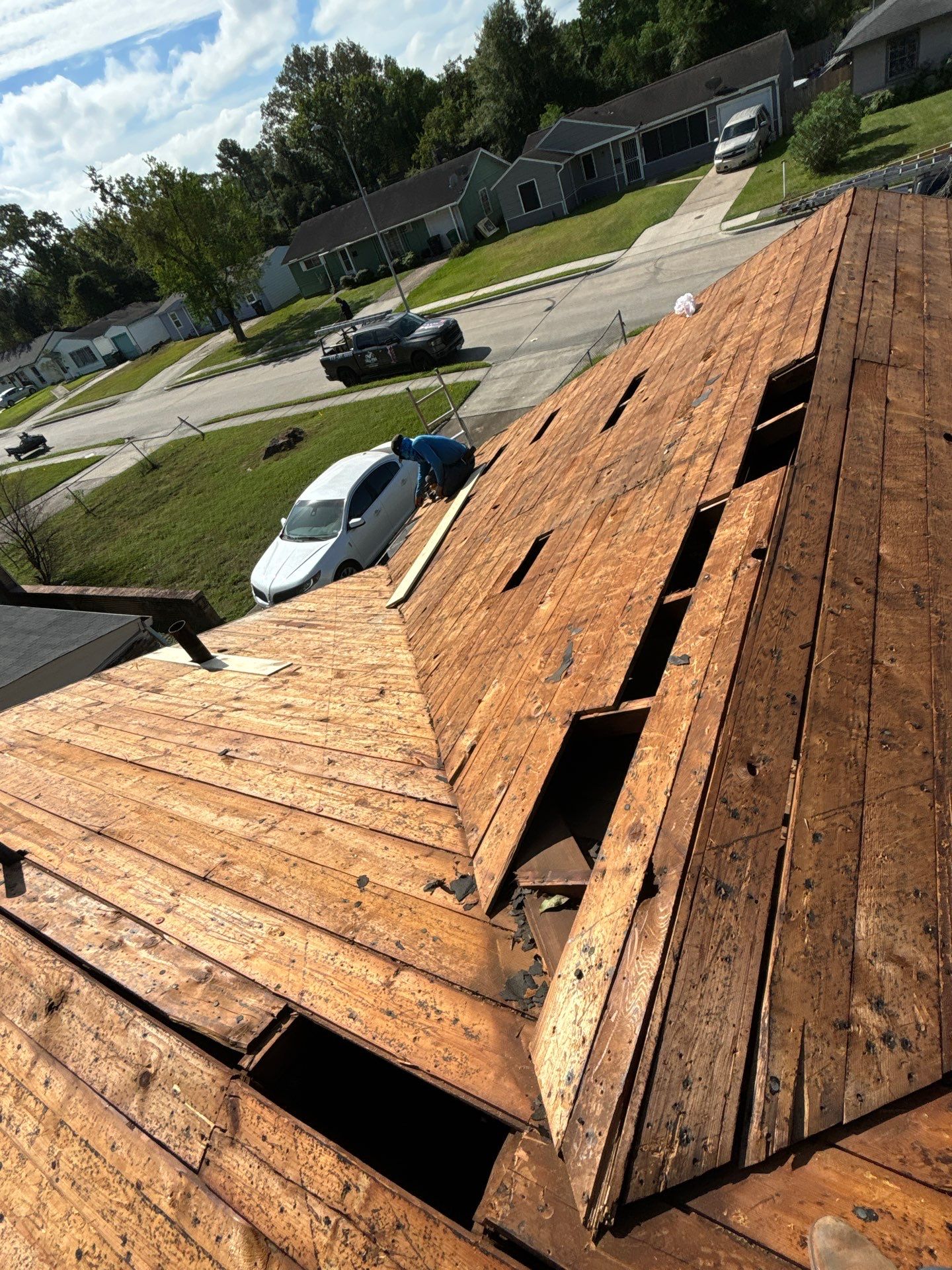 Residential Roofing Repair using Owen's Corning Duration (Lifetime) Shingles by Roof Repair Company
