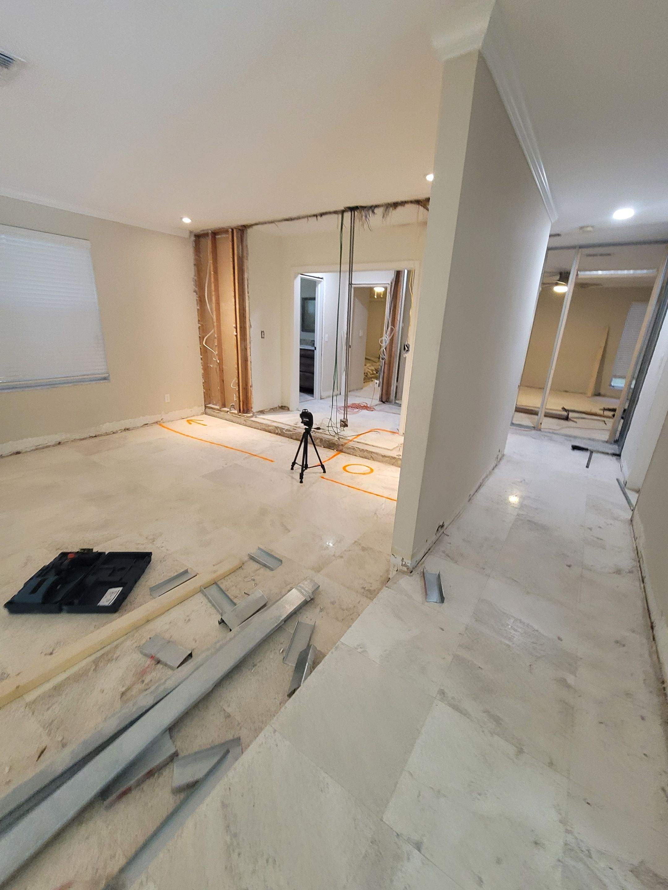 Interior Renovation and Plumbing Infrastructure Upgrades in Coral Gables