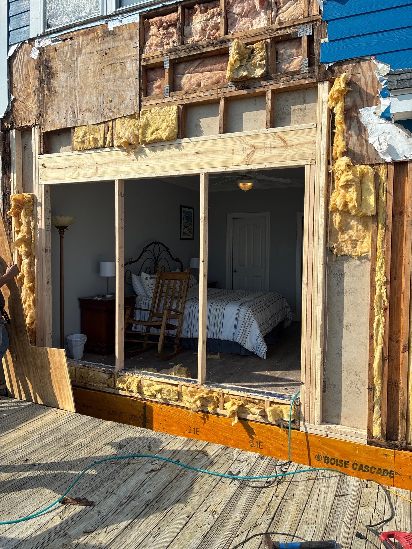 Oceanfront Structural Repair and Exterior Rebuild in Oak Island NC | RGR Construction and Roofing, LLC by RGR Construction and Roofing, LLC