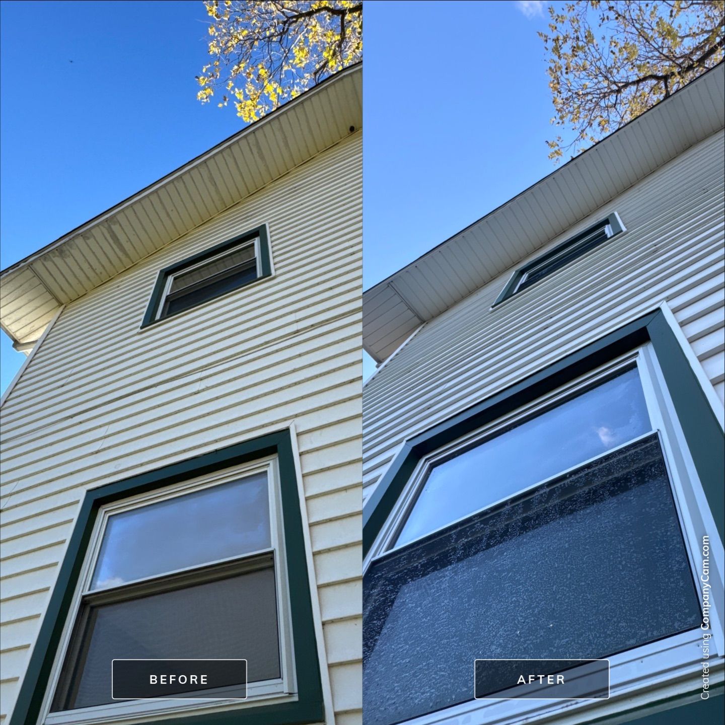 Project in Round Lake Beach by Simmons Power & Soft Washing