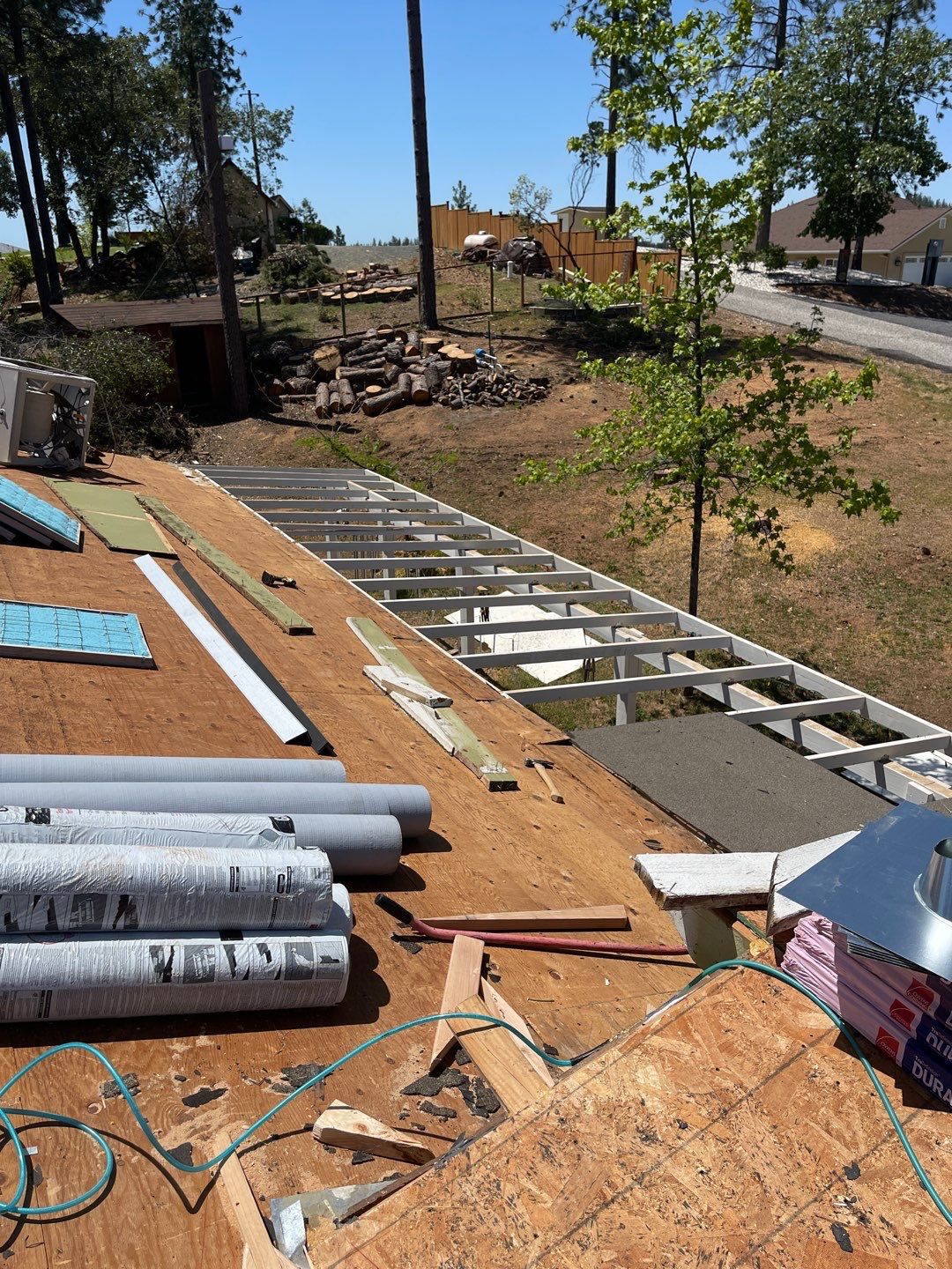 Residential Roofing Installation using Owens Corning Roofing Shingles by Byers Enterprises 