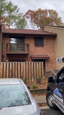 Reston: Residential Roof Replacement with CertainTeed Landmark Pro Designer Shingles in Max Def Red Oak