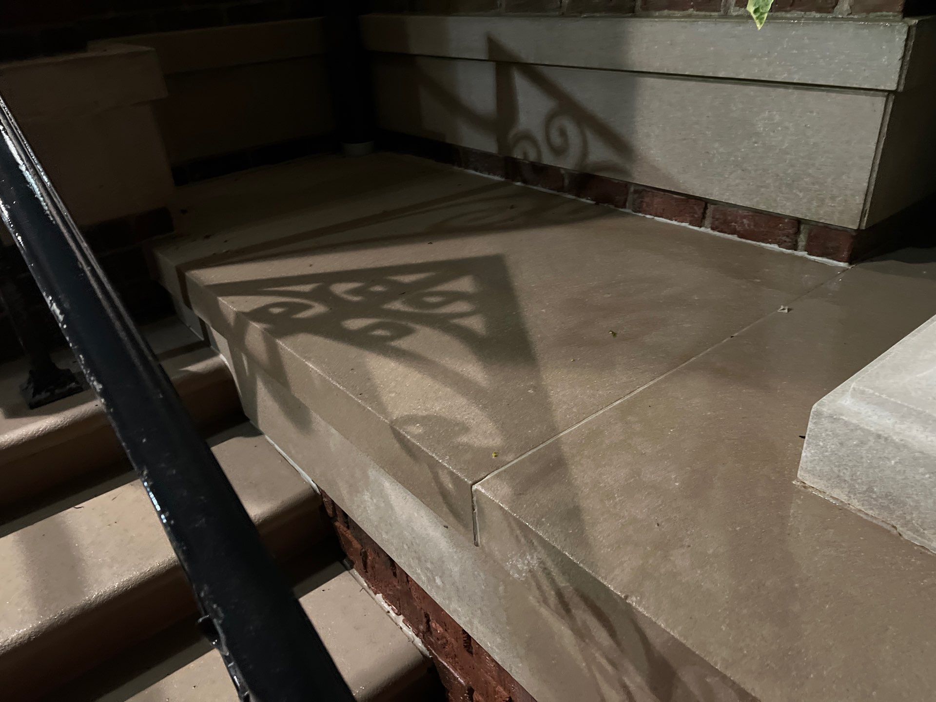 Brick paver clean, sand and seal.  using Algaecide, soft wash soap by Northern Power Washing LLC.