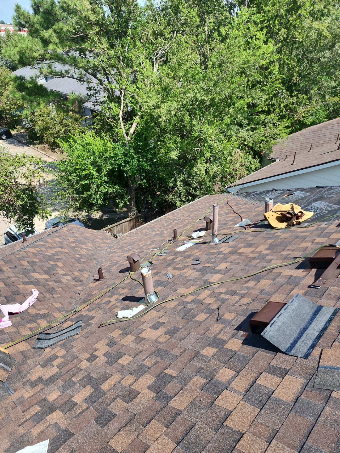 Residential Roofing Installation using Owen's Corning Duration (Lifetime) Shingles by Roof Repair Company