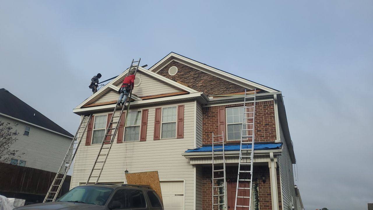 Residential Roofing Installation using Owens Corning by Inspector Roofing and Restoration
