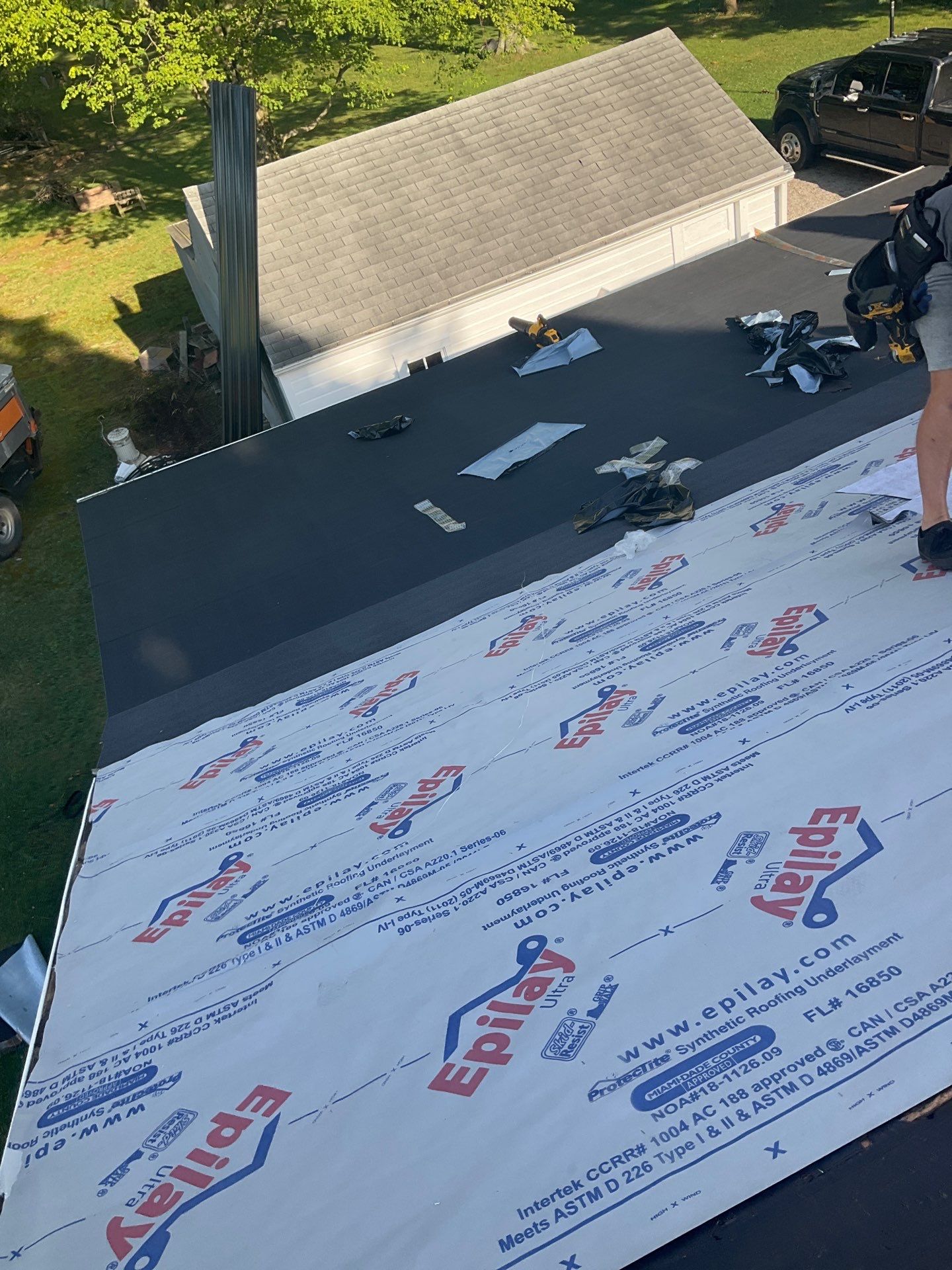 Alpha Rib, Color, Black by Eagle Eye Roofing