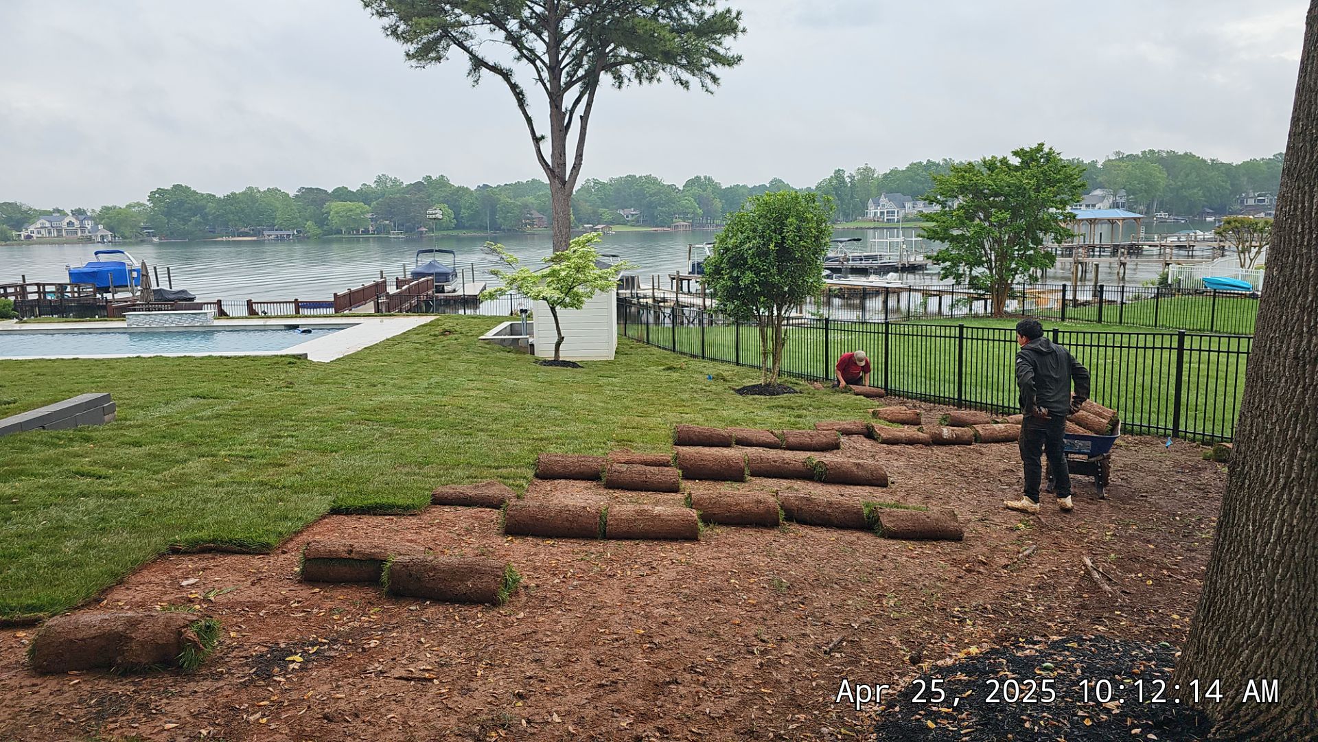 Hardscape Installation using Irrigation by Carolina-Metro Landscape, Inc