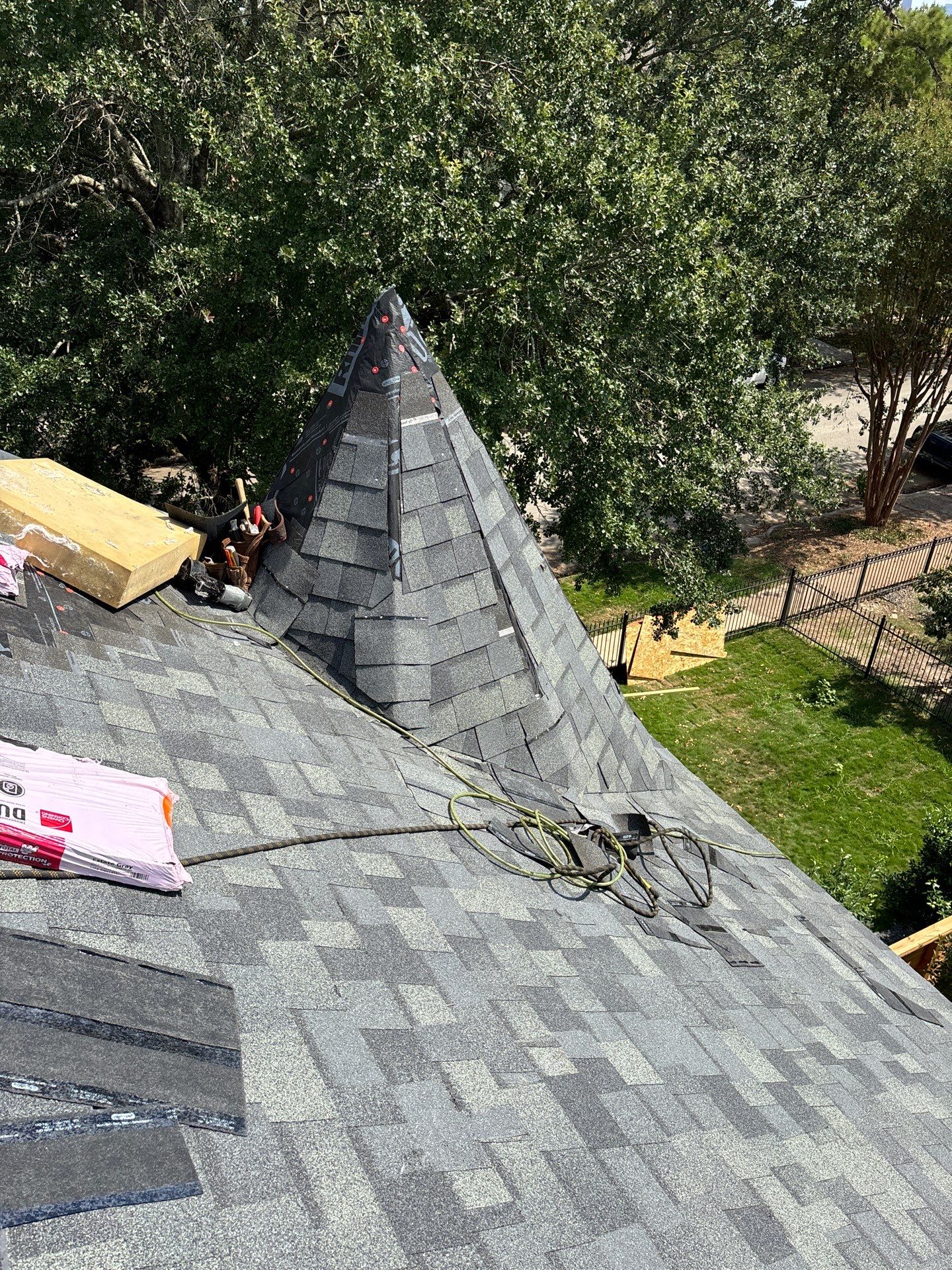 Residential Roofing Repair using Owen's Corning Duration (Lifetime) Shingles by Roof Repair Company