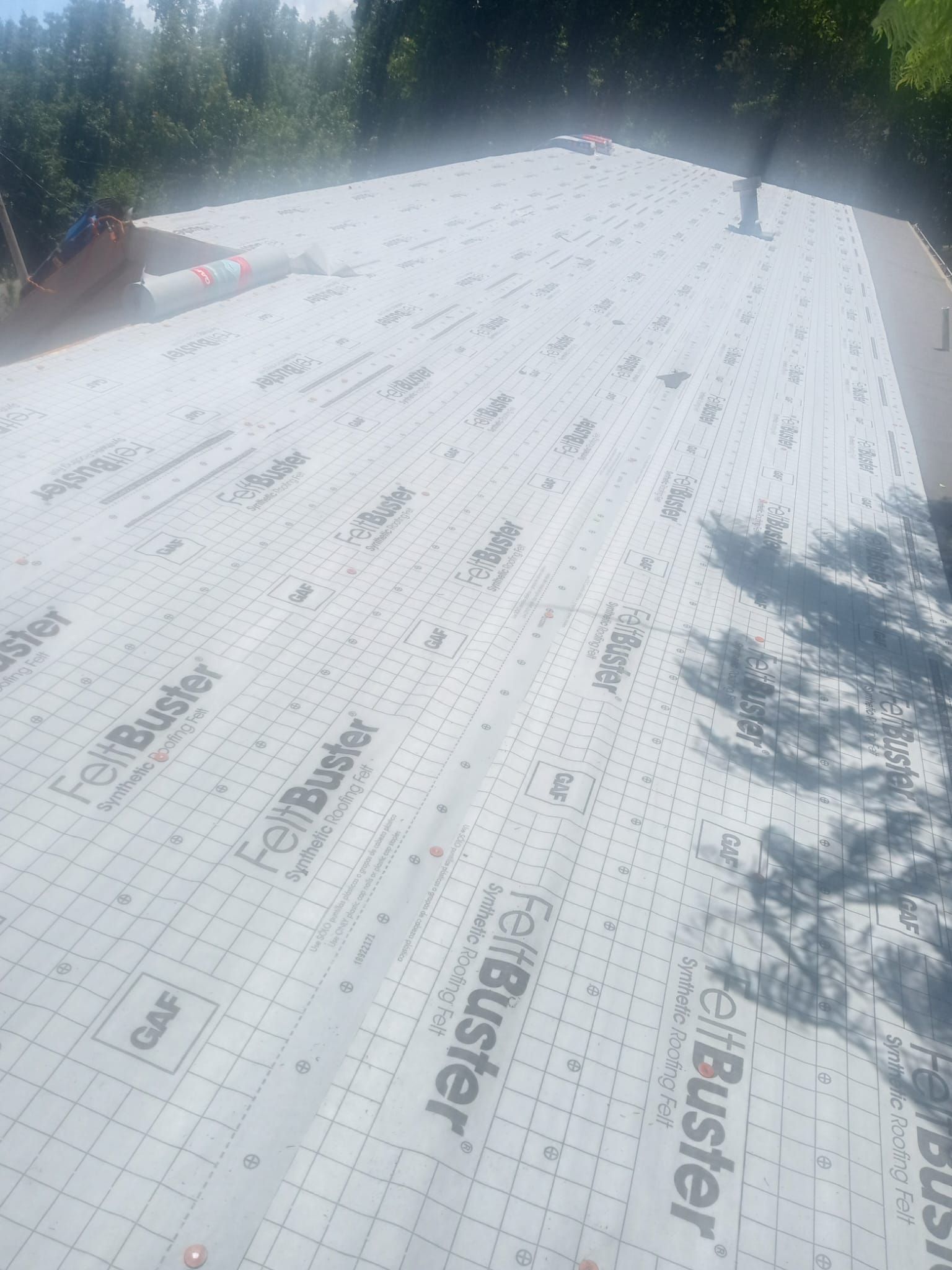 Residential Roofing Installation using GAF Timberline HDZ by Rainstoppers Roofing