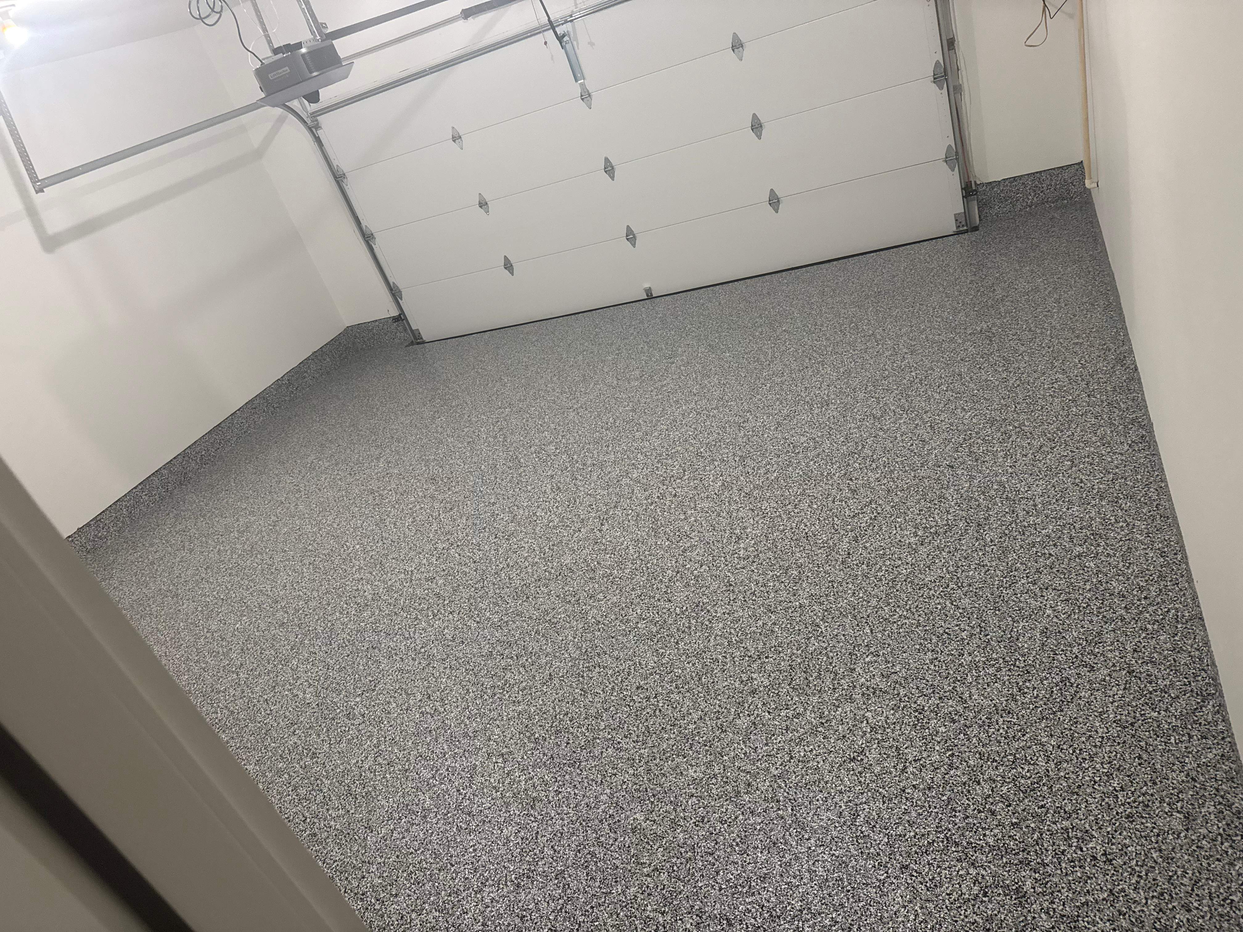 James' New Garage Floor Looks Great! by Banner Garage