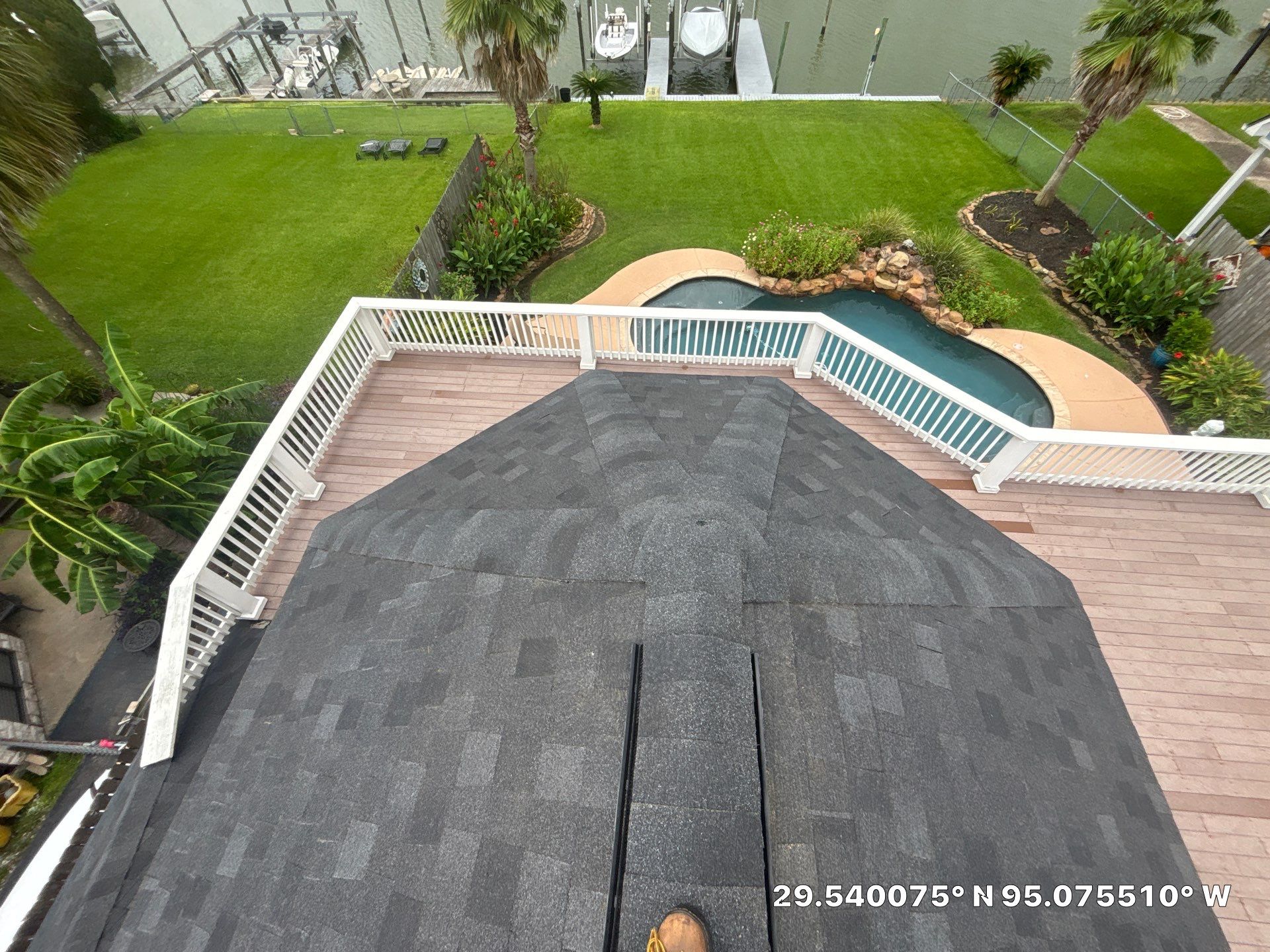 Residential Roof Replacement using Atlas Pinnacle Pristine Black Shadow by Elite Roofing LLC