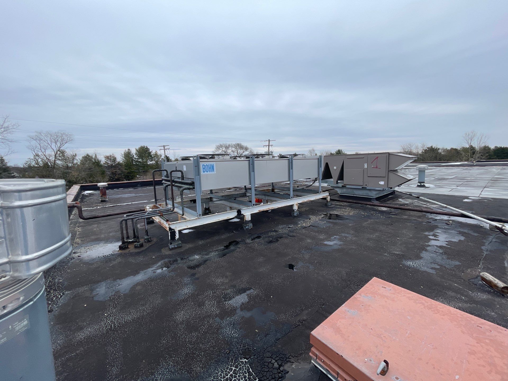 Commercial Flat Roof Restoration in Brunswick, OH by Glacier Industrial LLC