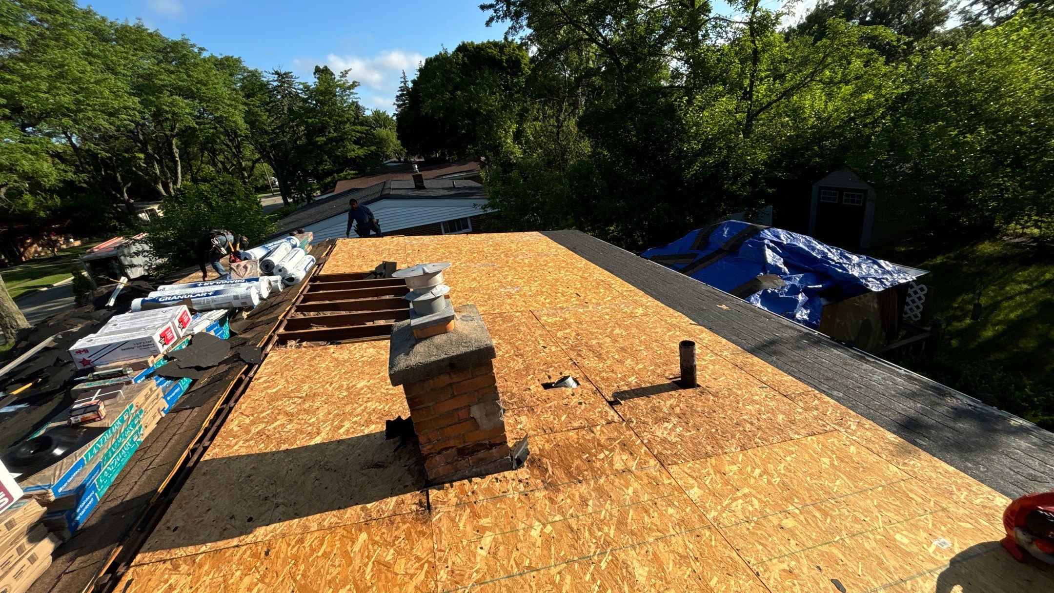 Roof Replacement using CertainTeed Landmark by 180 Contractors