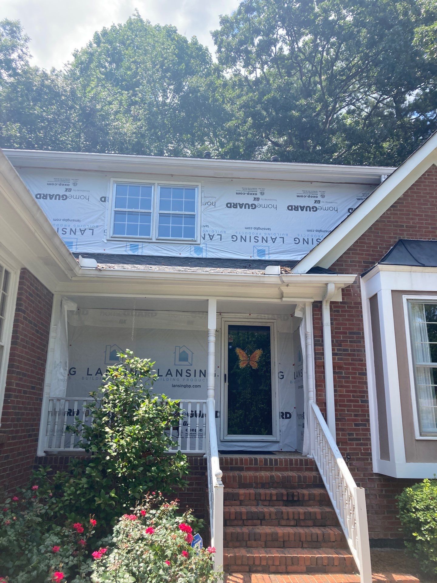 James Hardie Siding Installation, Rotten Wood Replacement, Porch Repairs, and Deck Resurfacing in Smyrna, GA by Nelson Exteriors 