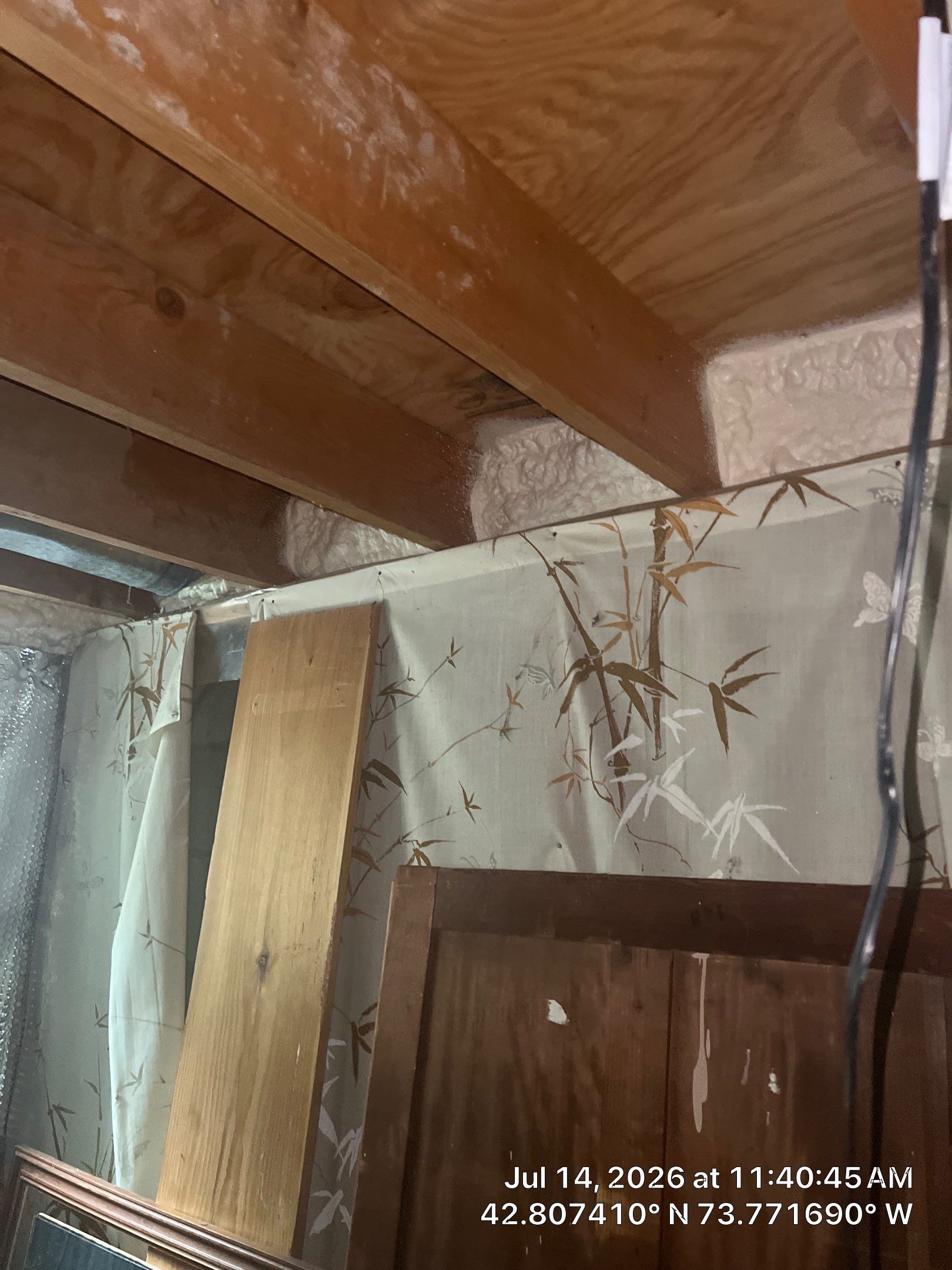 Attic and Rim Joist Insulation Upgrade Project in Clifton Park by Saffron Elite Home Performance & Building Science
