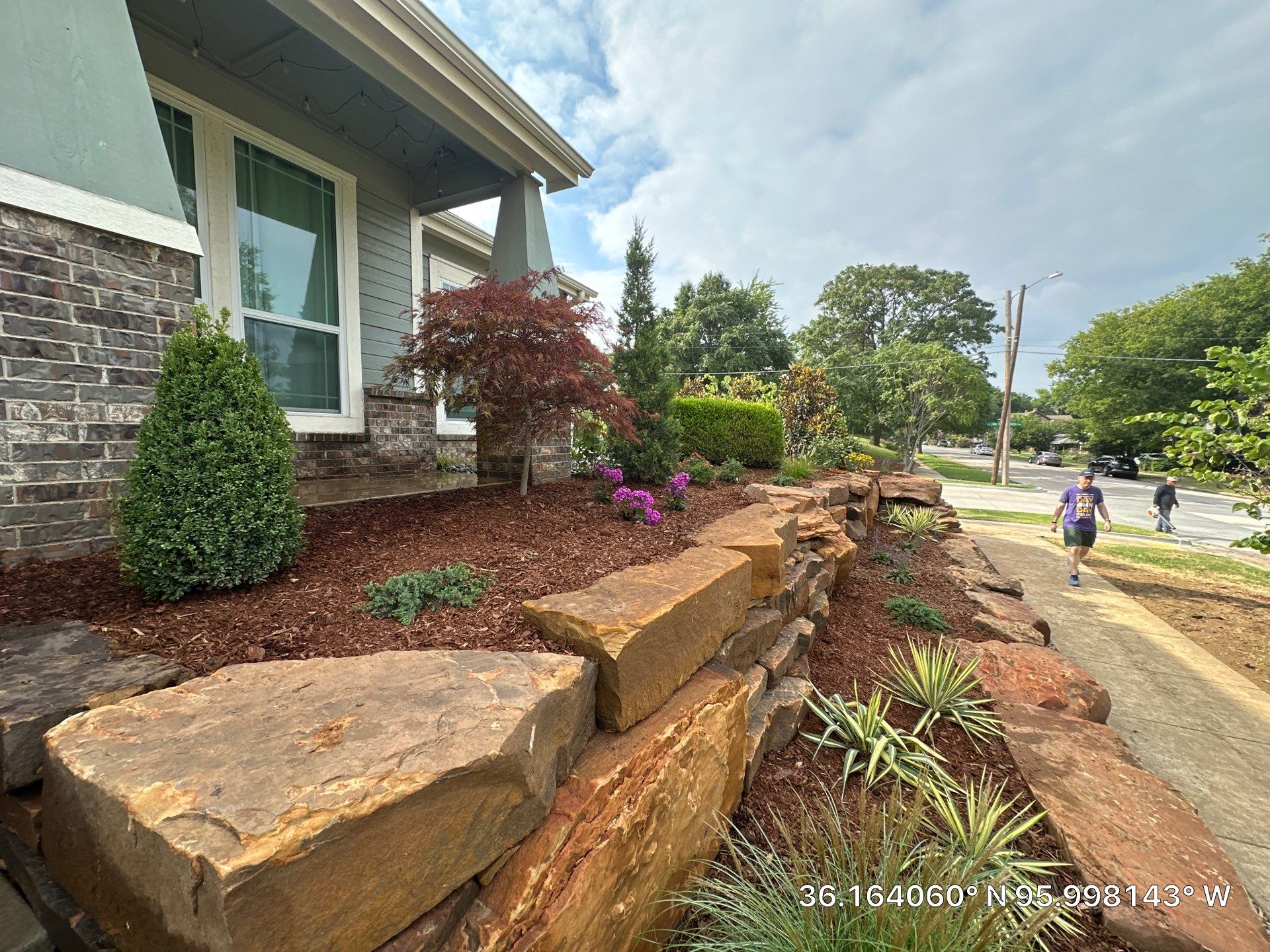 Project in Tulsa by Greenscapes Outdoor