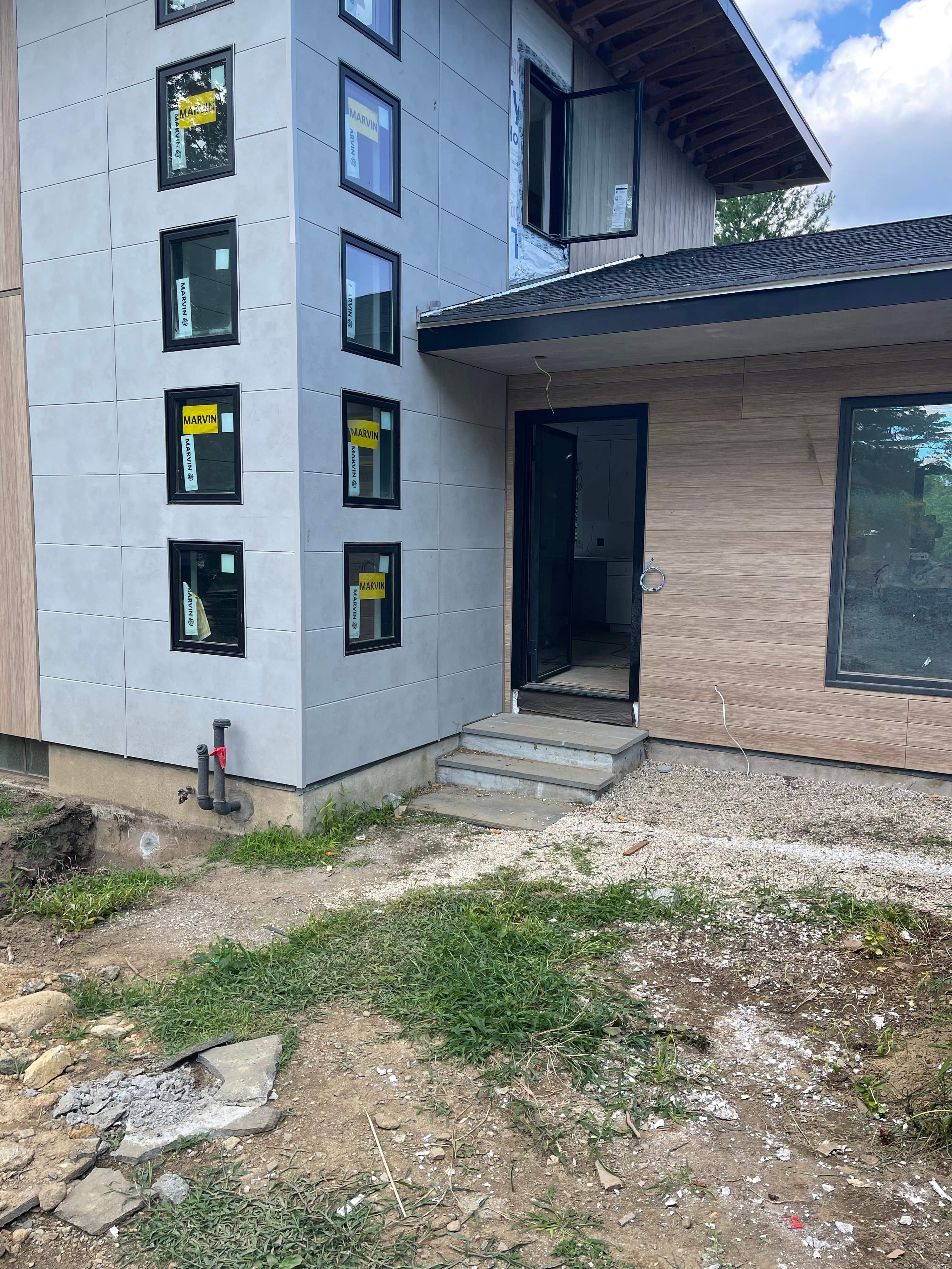 Black Gutters in wesport by A Plus Exterior