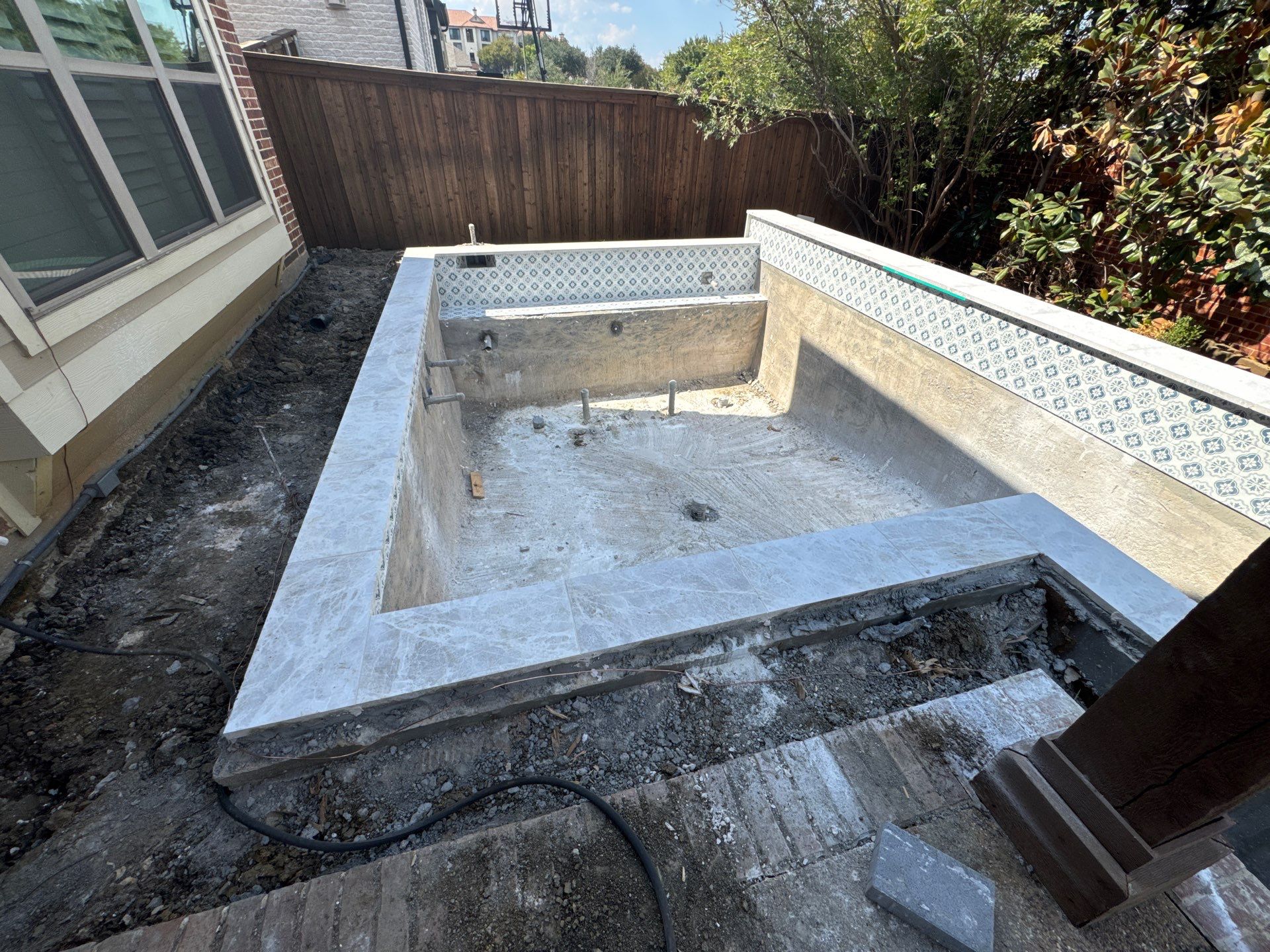 Pool with Paver Patio by Pinnacle Pools and Spas - DFW