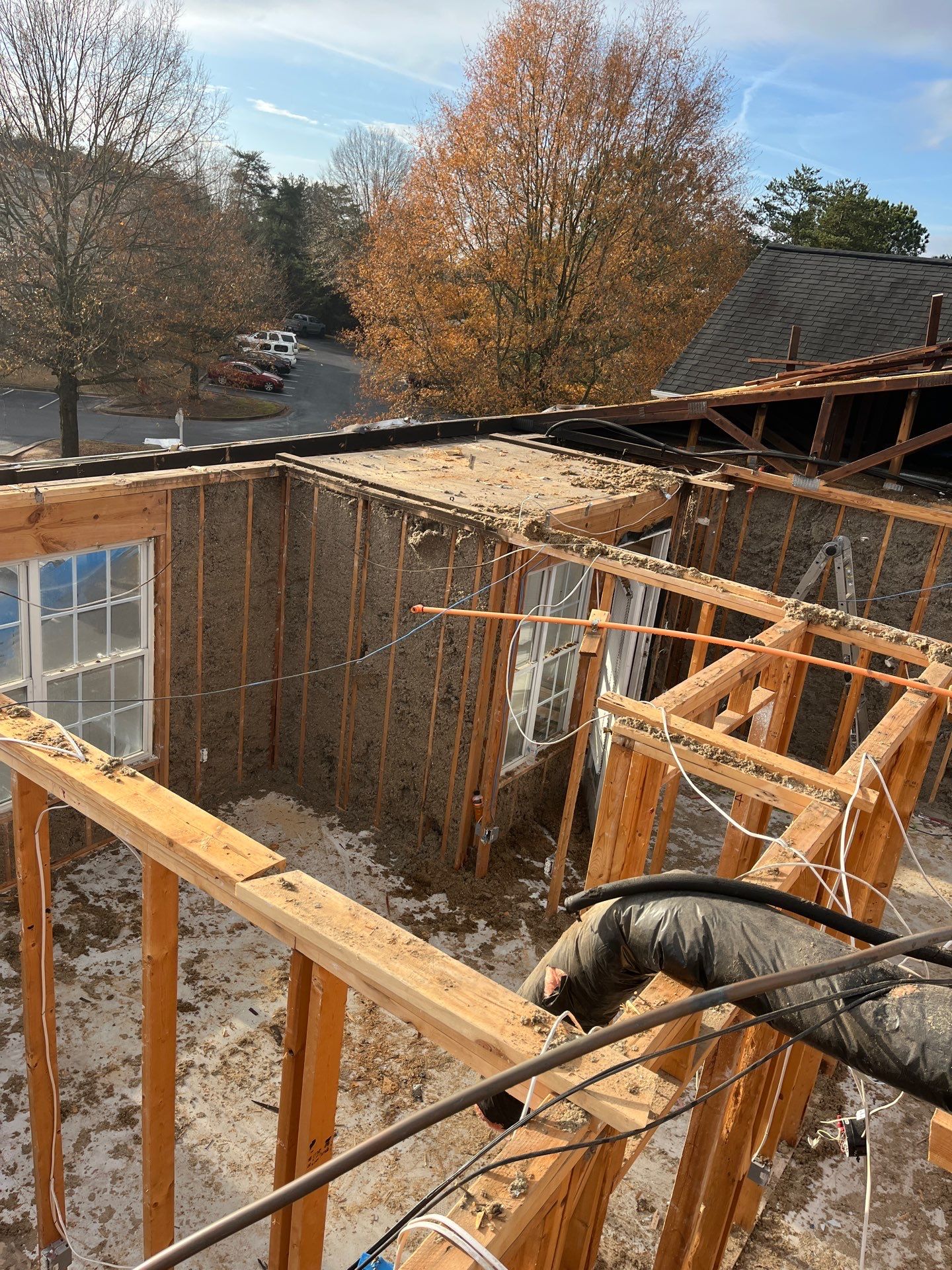 Current restoration project by RJ's Reliable Construction