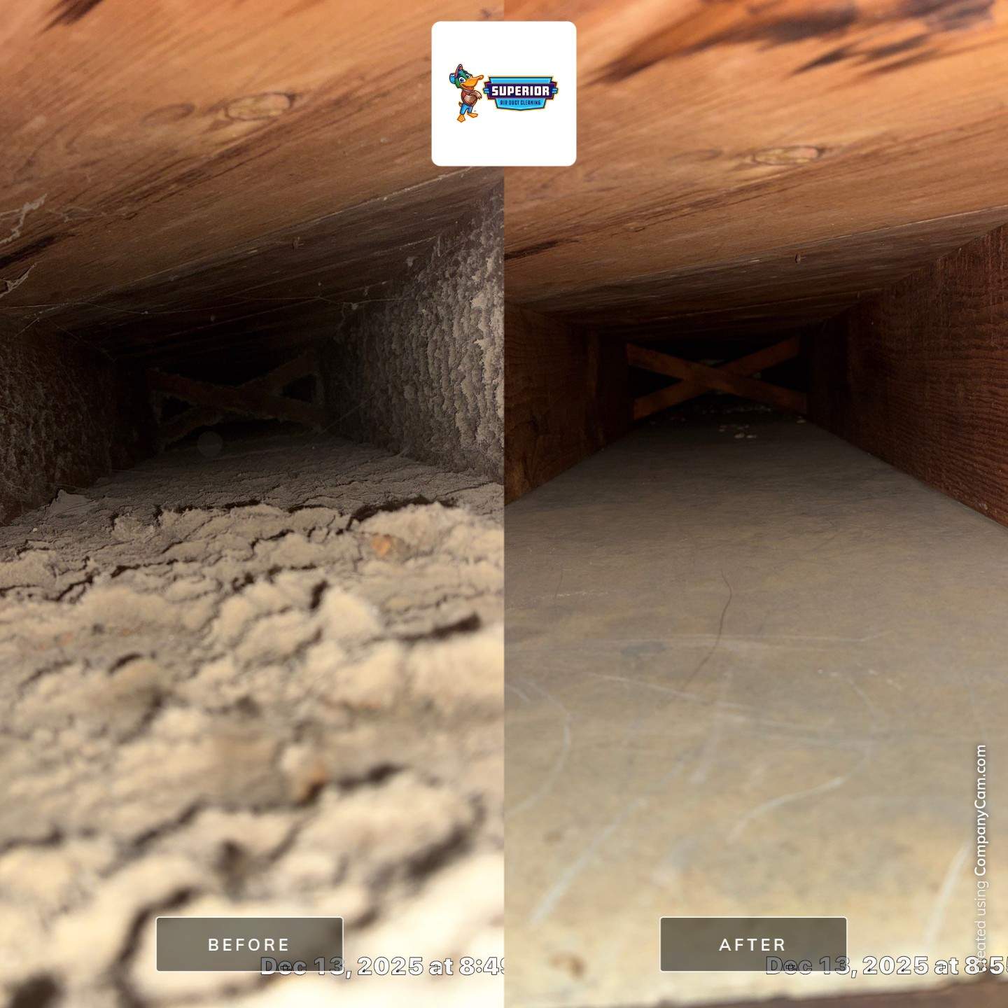 Air Duct Cleaning With a Vacuum Truck in Ellwood City, PA by Superior Air Duct Cleaning