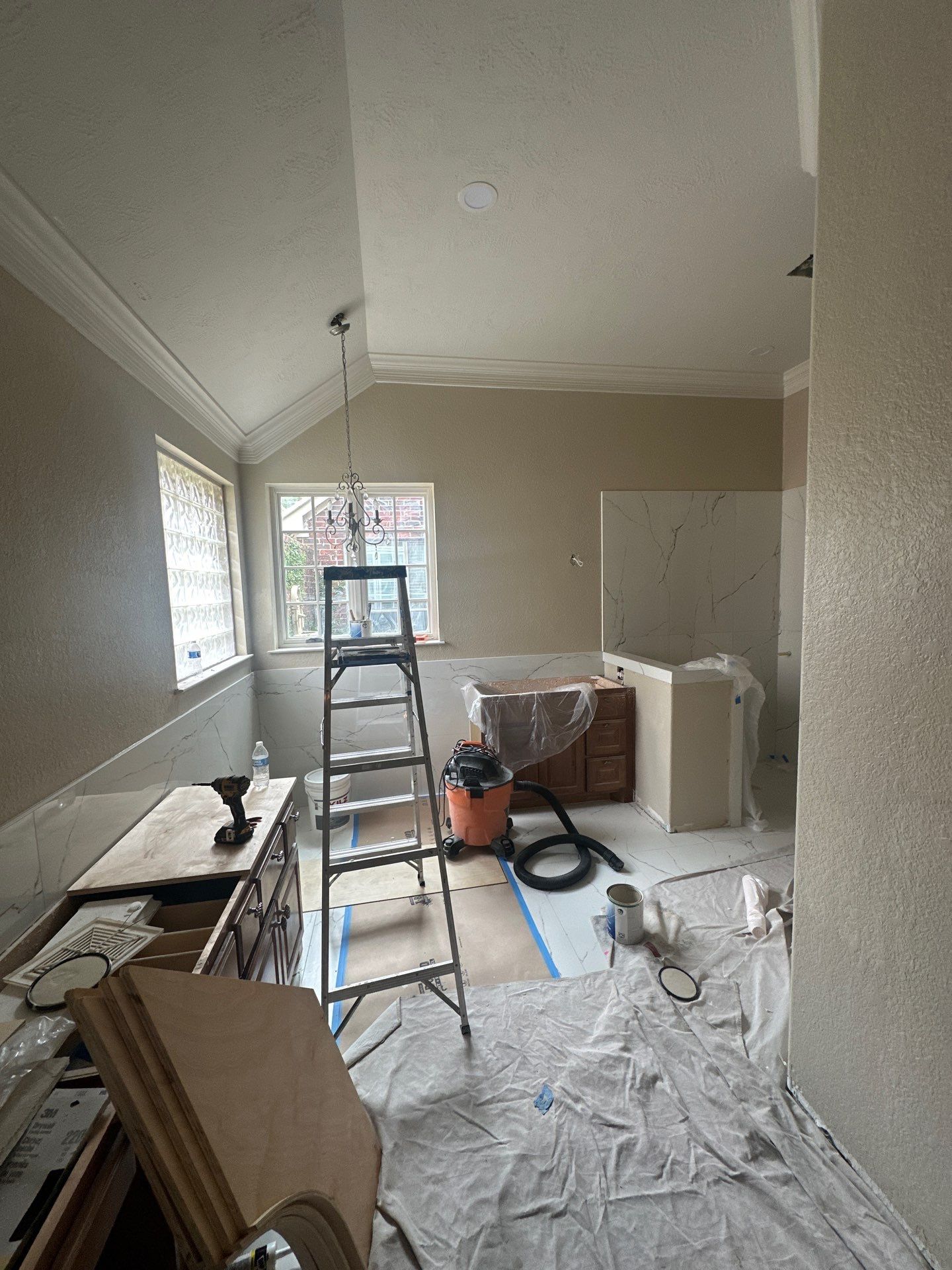 Bathroom Remodel and Closet in Cinco Ranch, TX by SophAlx LLC