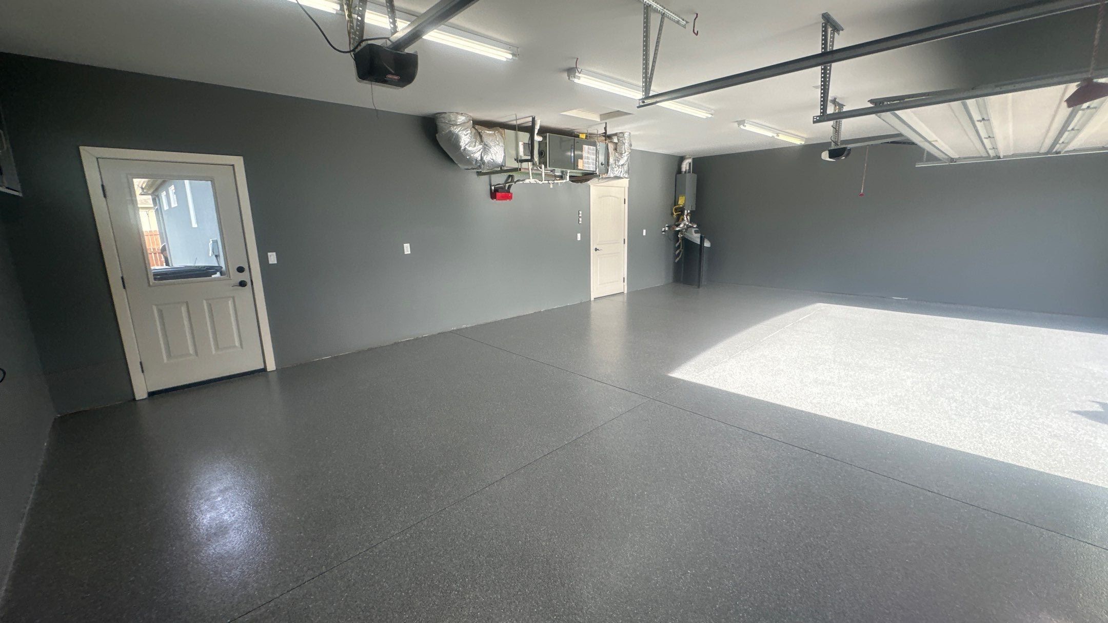 Garage Transformation using Canfield Hybrid  by Croc Coatings, LLC