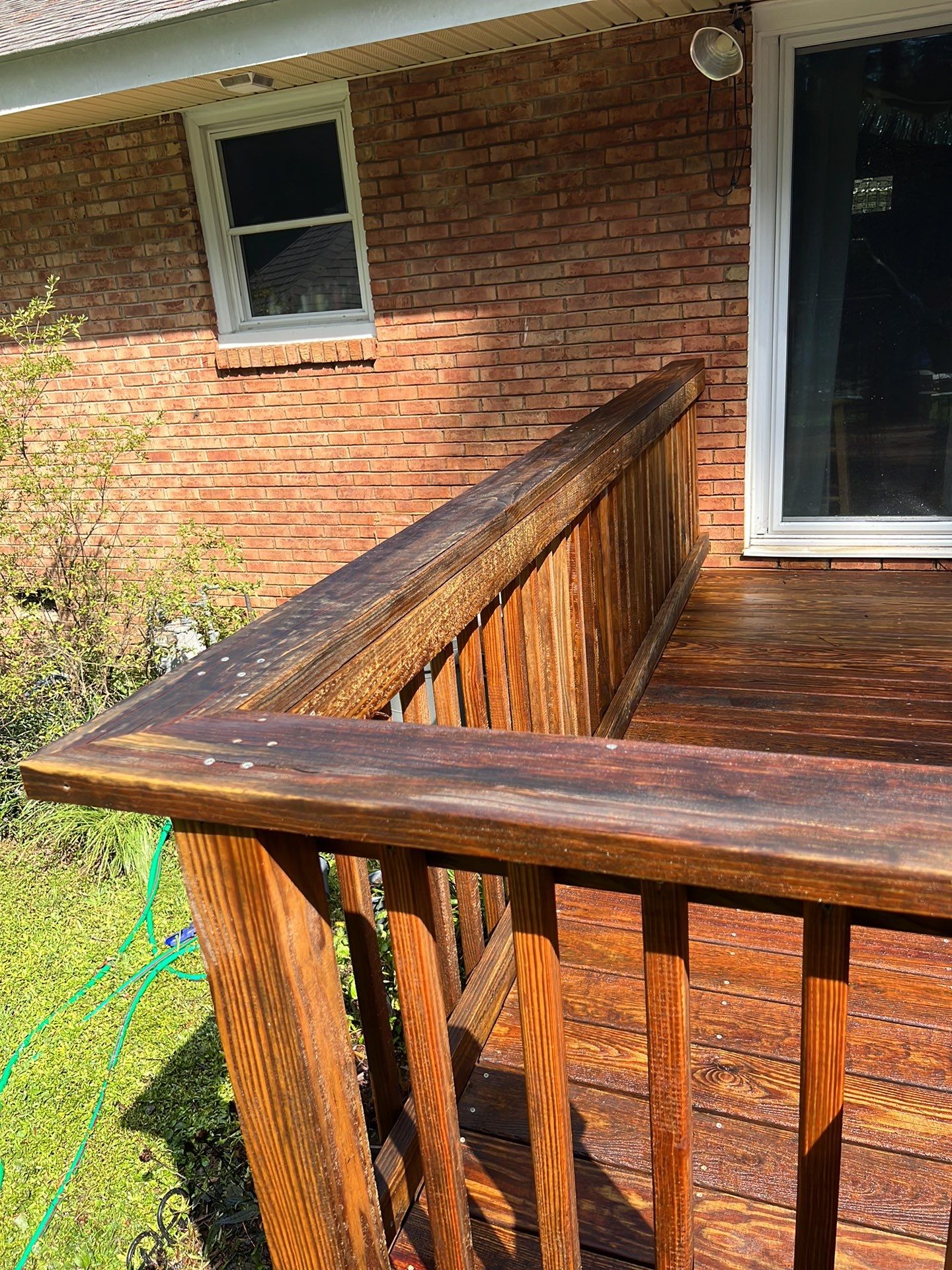Coated Deck using Wood Sealant by DuraSeal