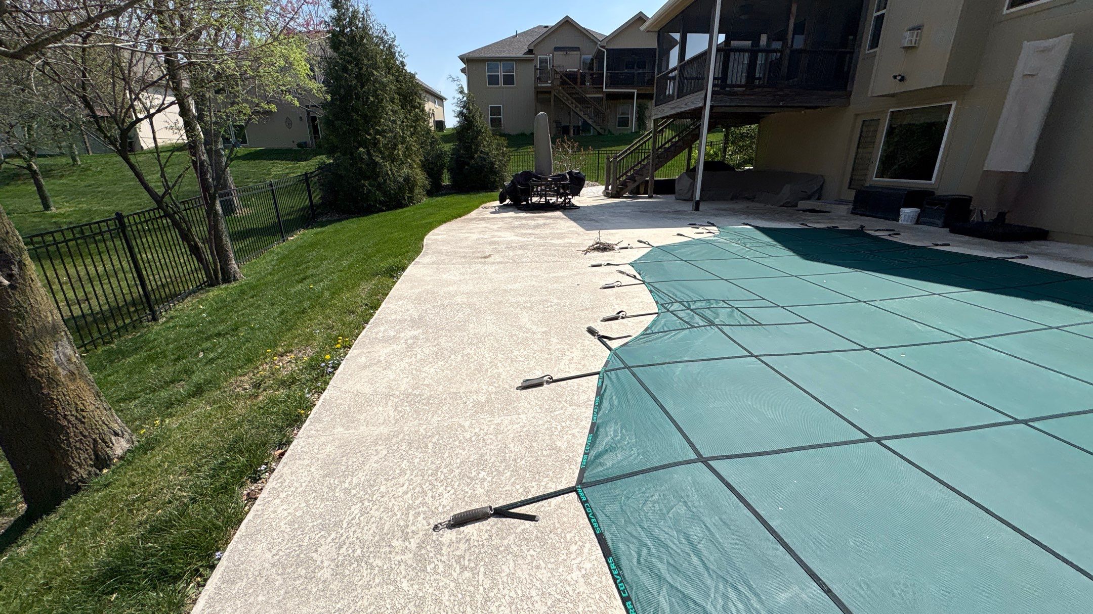 Pool Deck Refresh- Kansas City, MO by Big Red Decorative Concrete, LLC