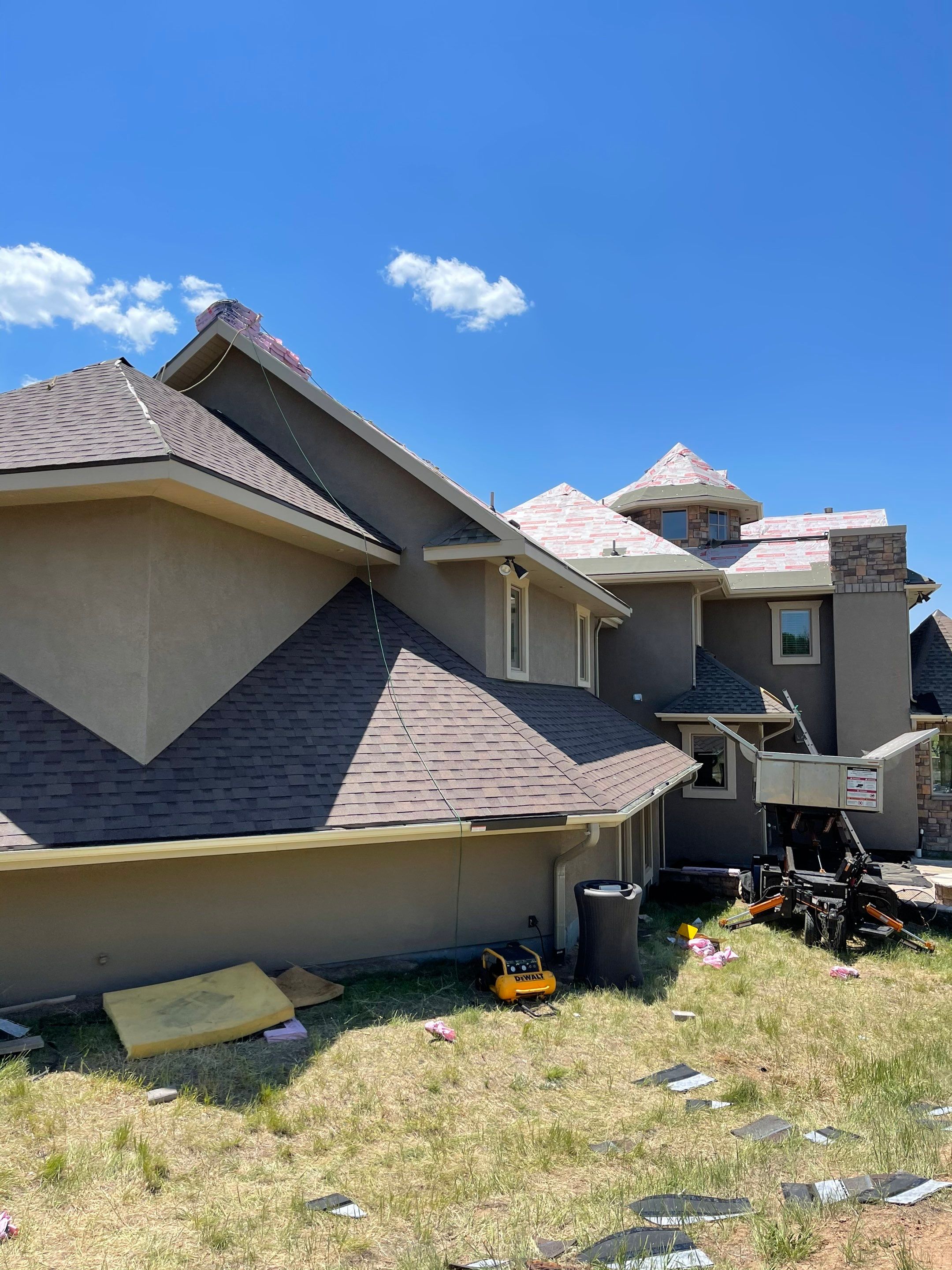 Residential Roofing Installation using Owens Corning TruDefinition Duration STORM by A to Z Roofing