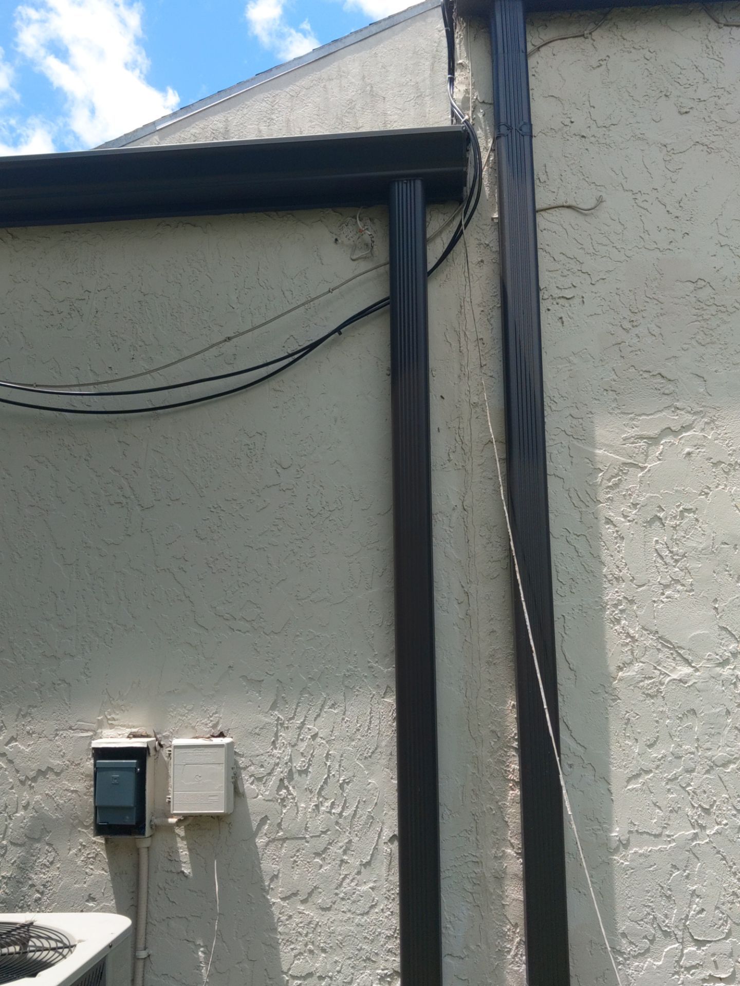 Replace the Fascia and New Downspouts Fort Myers FL by Gutter Professors