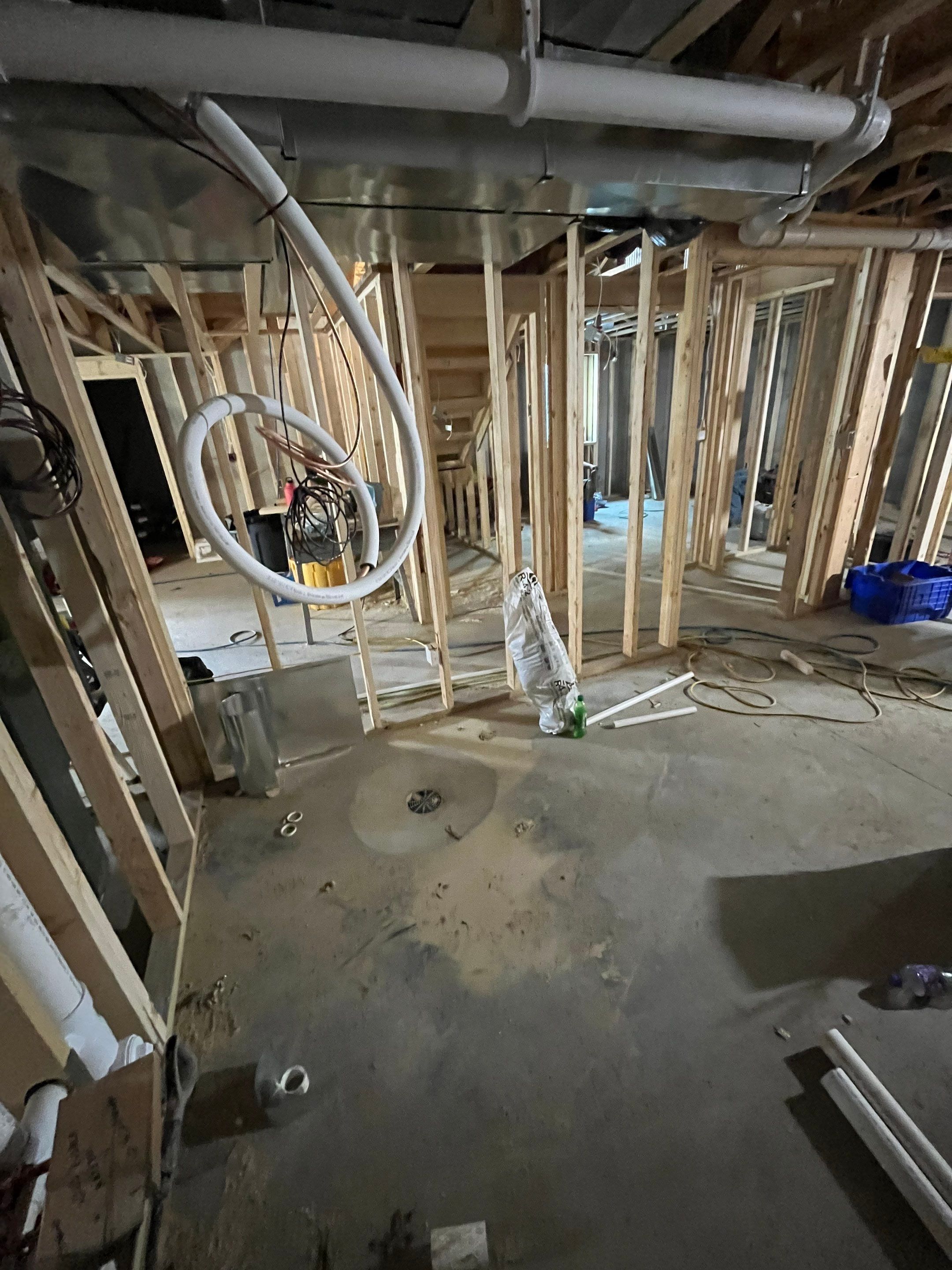 Custom Garage and Basement Epoxy Floor Coating in Menno by Select Painting, Coatings & Garage Cabinets
