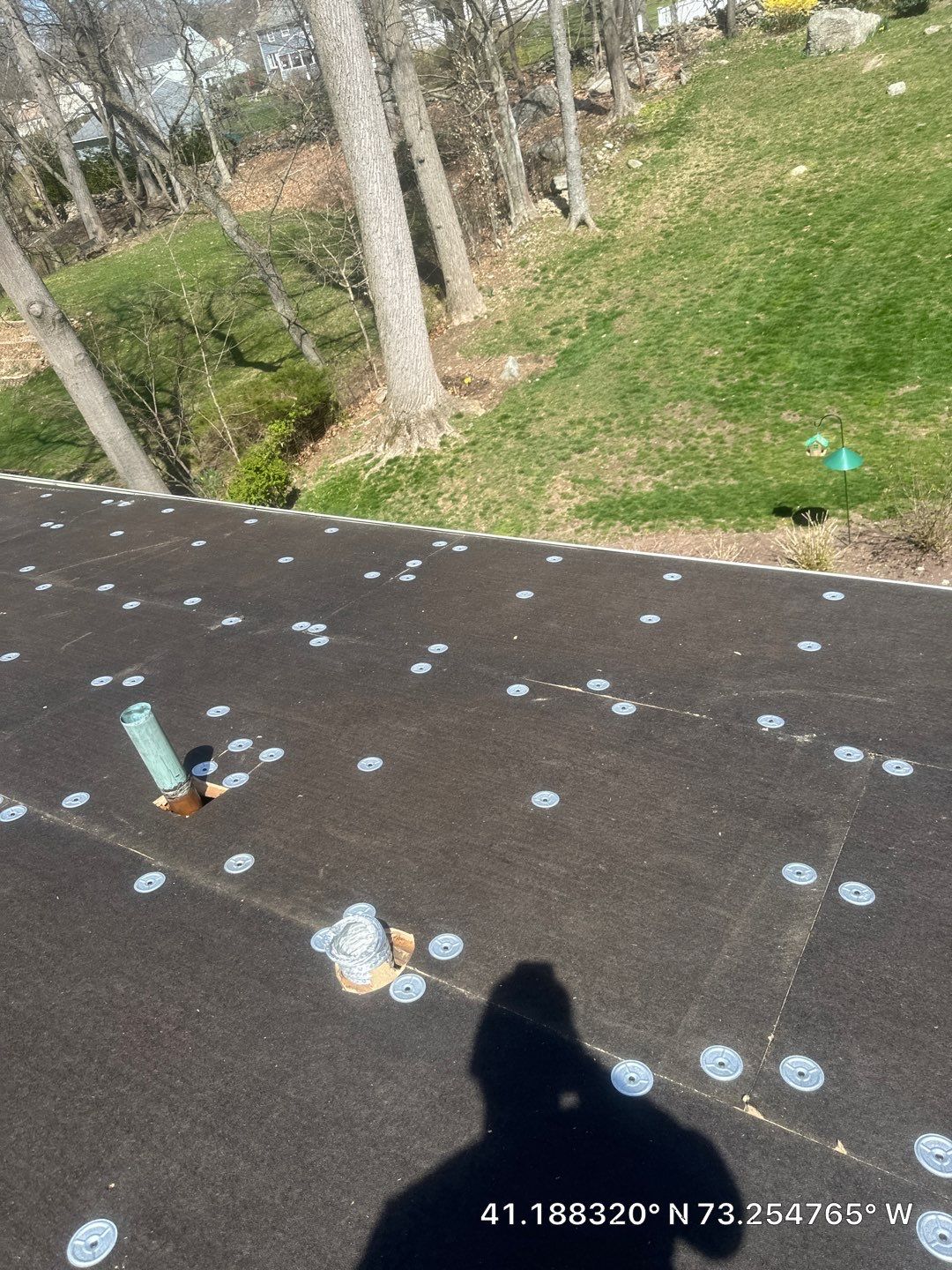 Residential Roofing Installation using Tamko Slatestone gray by A Plus Exterior