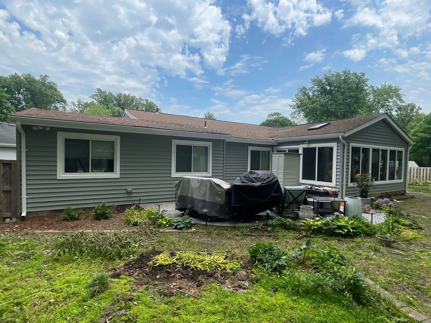 Siding Replacement using CertainTeed Vinyl Monogram Siding by RJC General Construction, LLC.